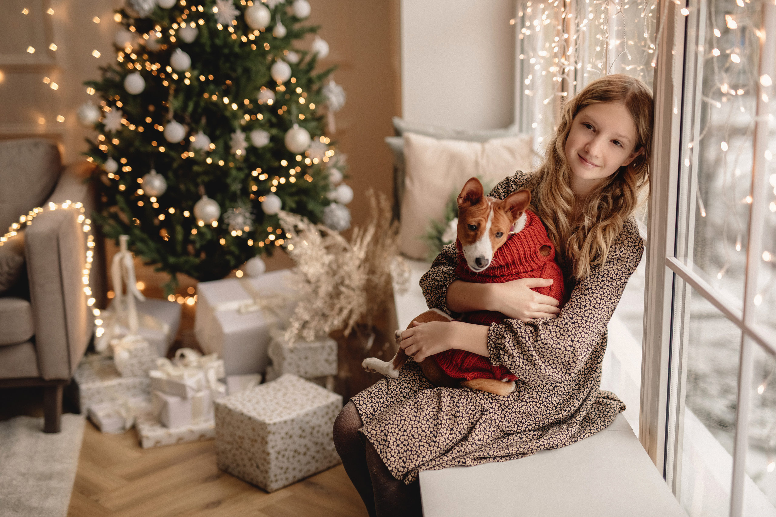 Рождественские съемки. Портретный и свадебный фотограф Алина Мур Рига