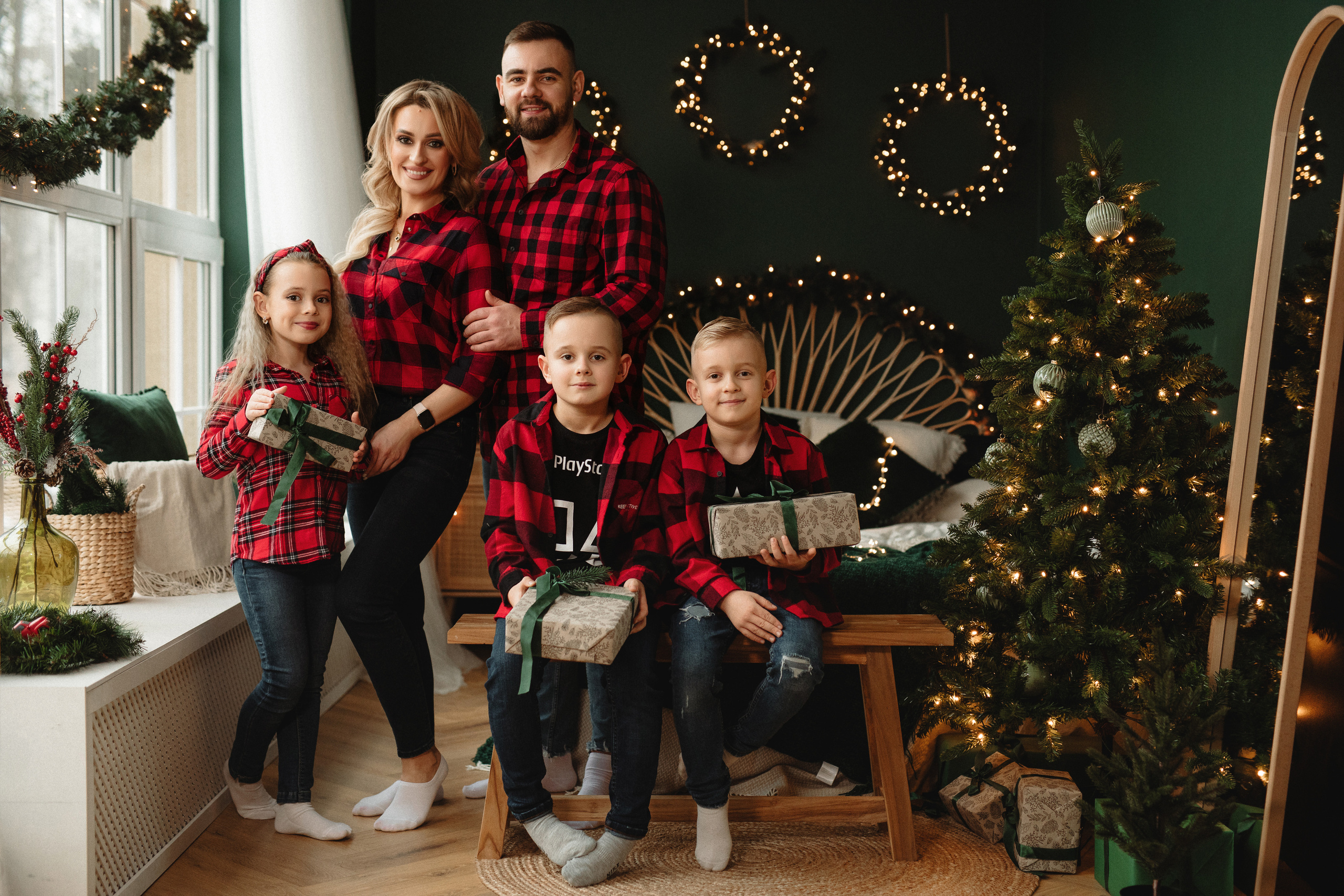 Рождественские съемки. Портретный и свадебный фотограф Алина Мур Рига