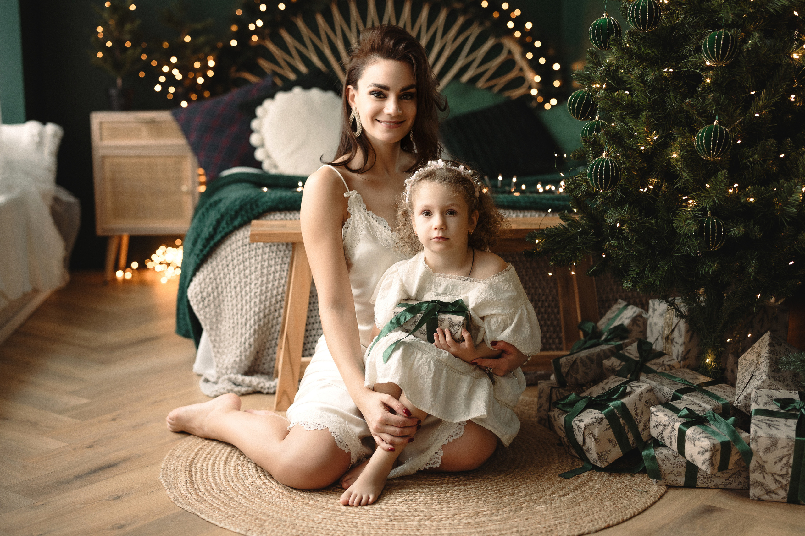 Рождественские съемки. Портретный и свадебный фотограф Алина Мур Рига