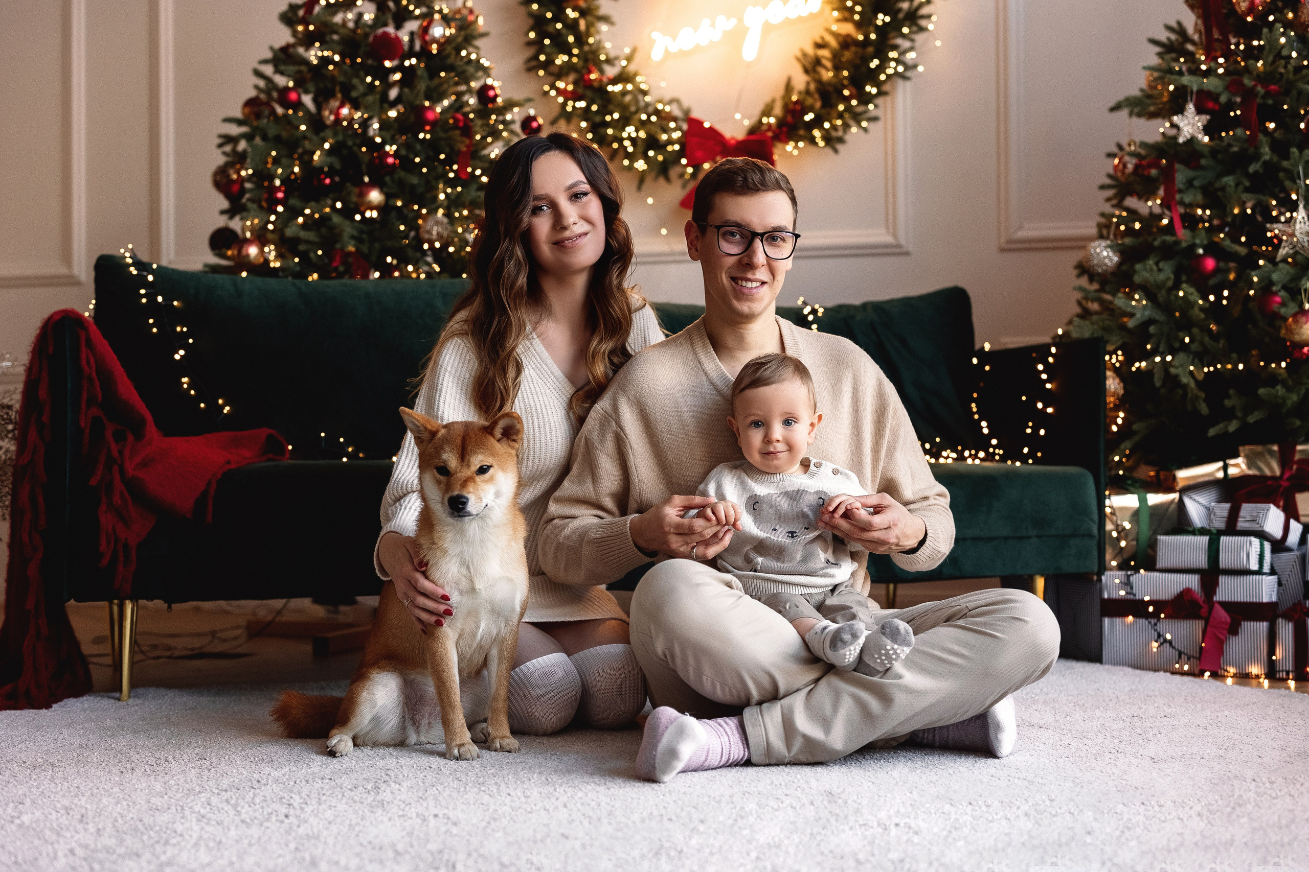 Рождественские фотосъемки Рига. Портретный и свадебный фотограф Алина Мур Рига