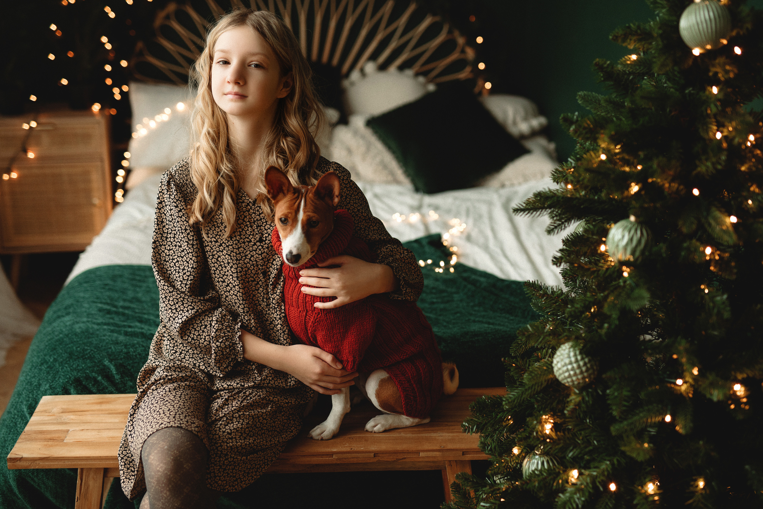 Рождественские съемки. Портретный и свадебный фотограф Алина Мур Рига