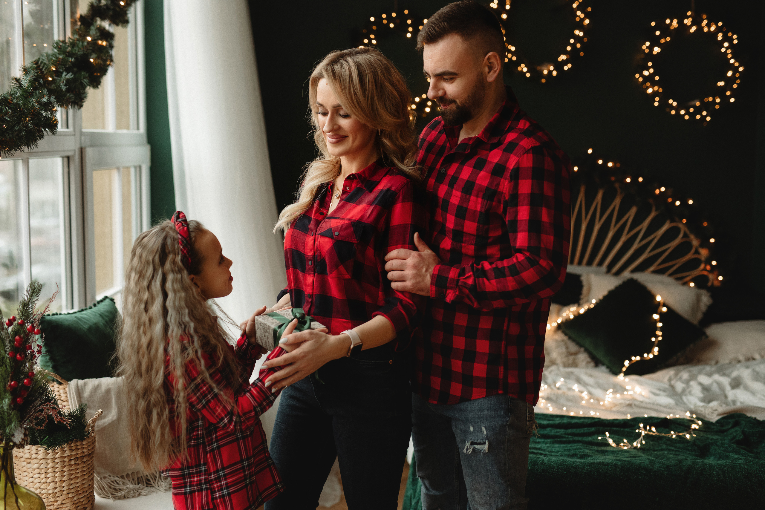 Рождественские съемки. Портретный и свадебный фотограф Алина Мур Рига