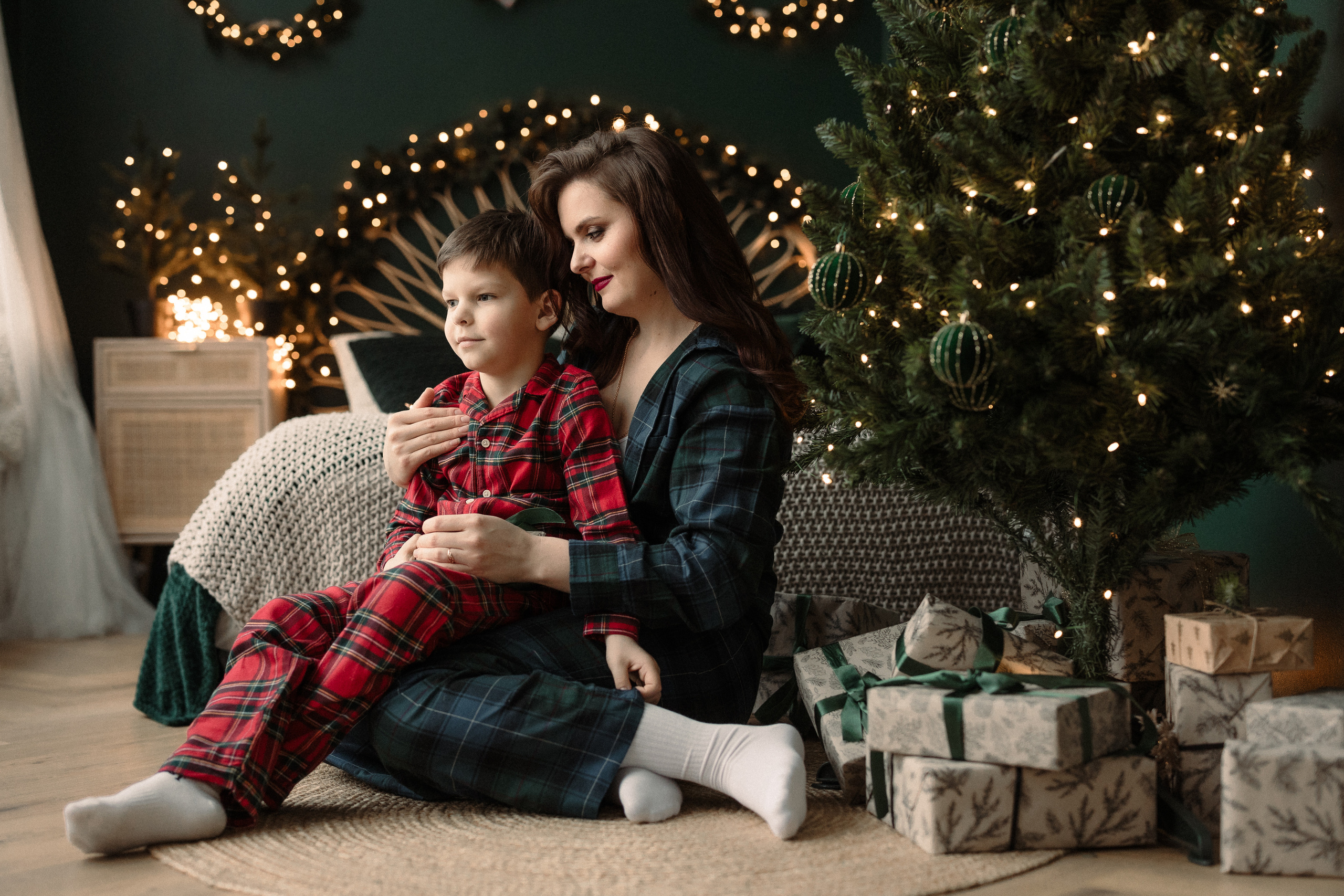 Рождественские съемки. Портретный и свадебный фотограф Алина Мур Рига