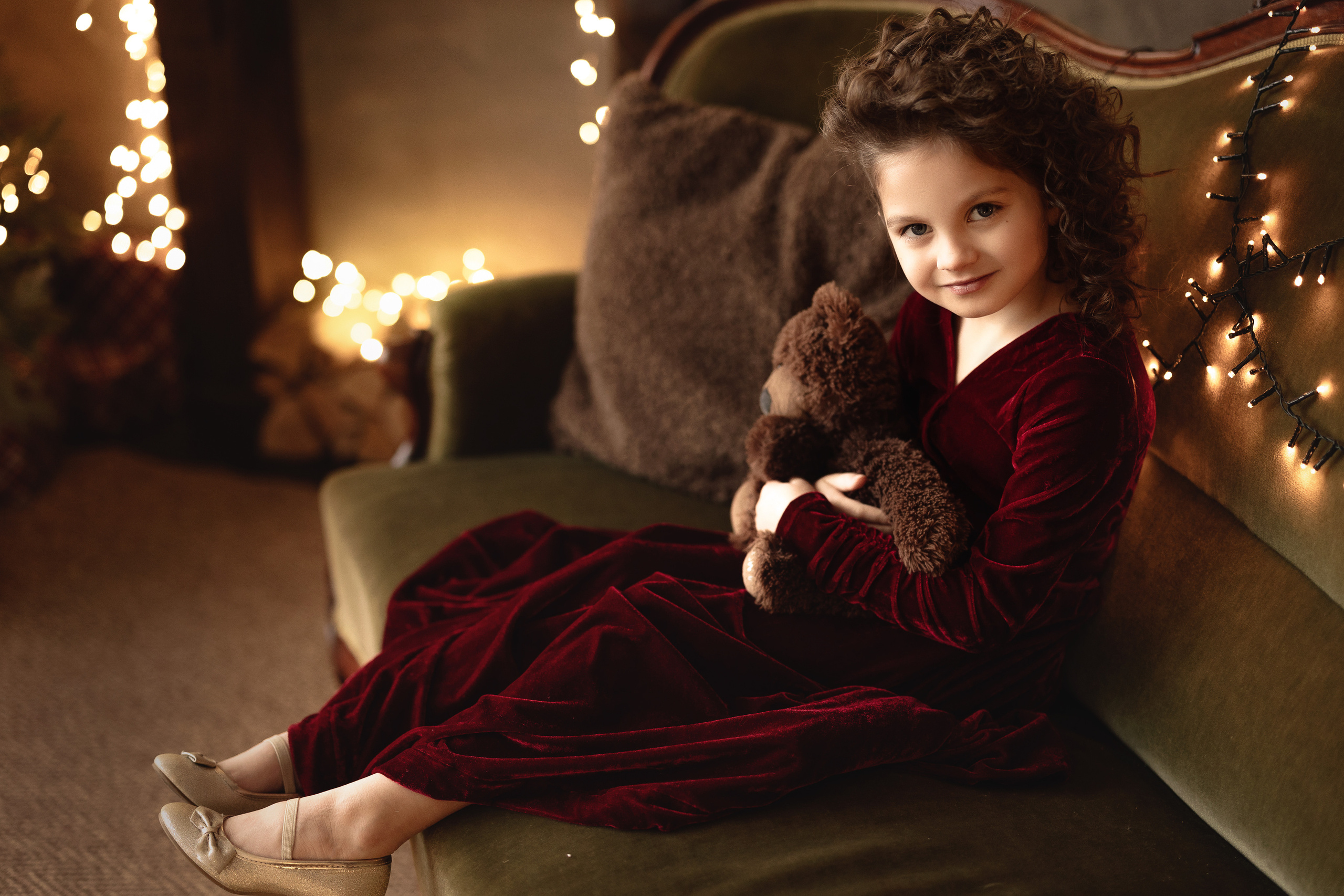 Рождественские съемки. Портретный и свадебный фотограф Алина Мур Рига