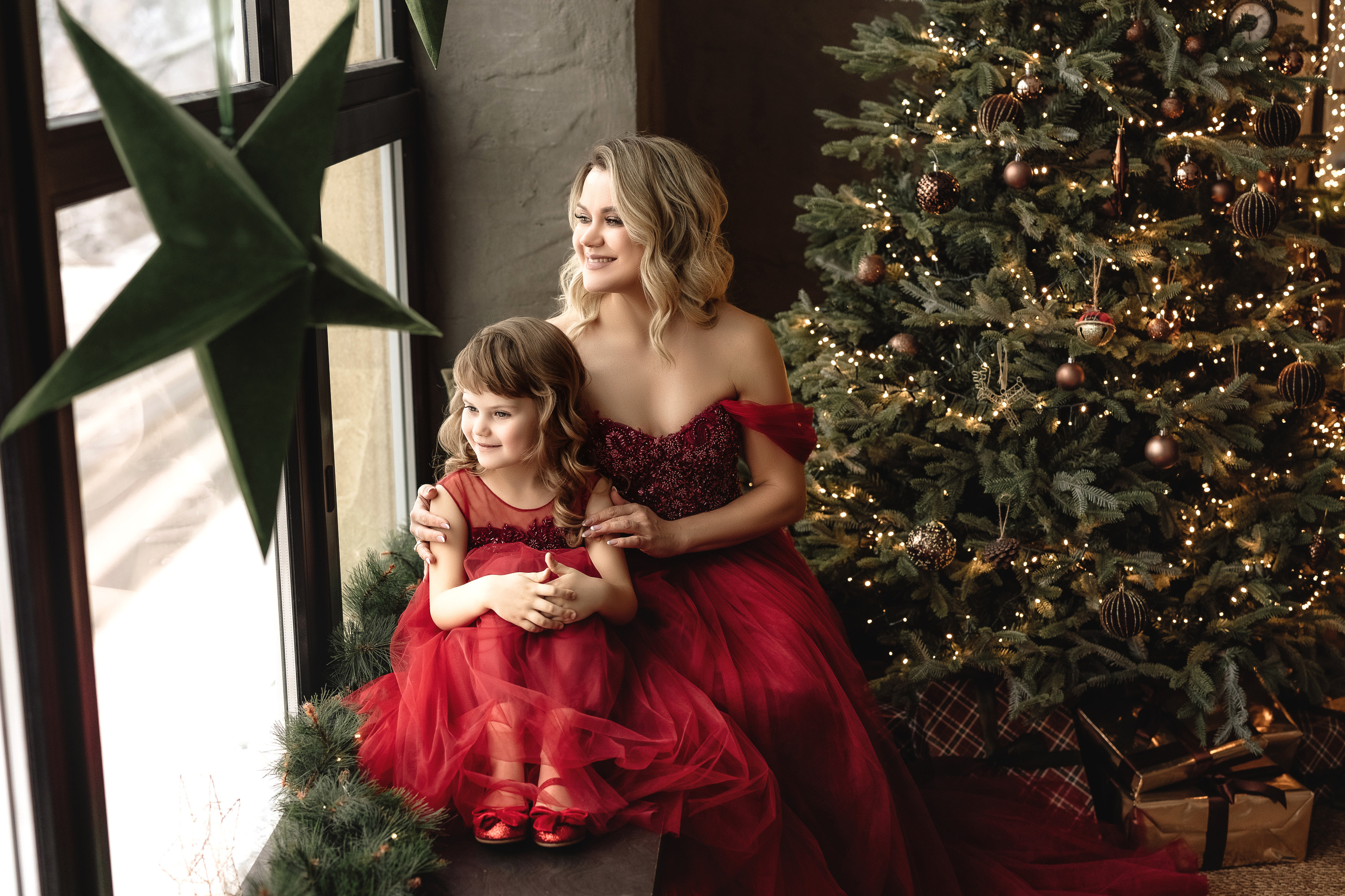 Рождественские съемки. Портретный и свадебный фотограф Алина Мур Рига