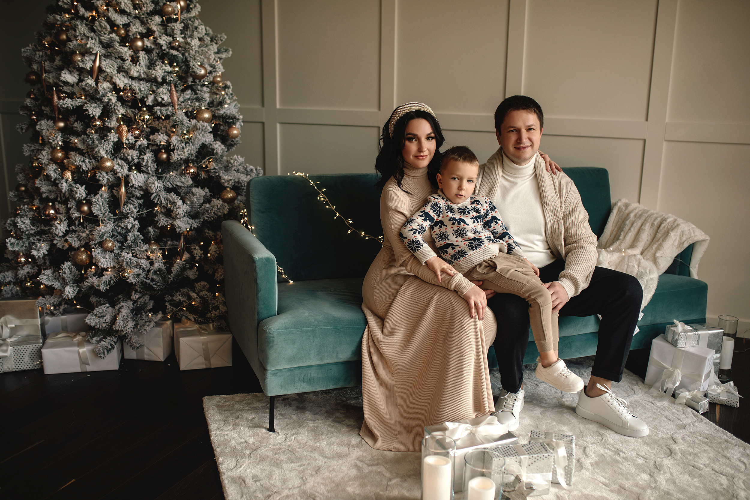 Рождественские съемки. Портретный и свадебный фотограф Алина Мур Рига