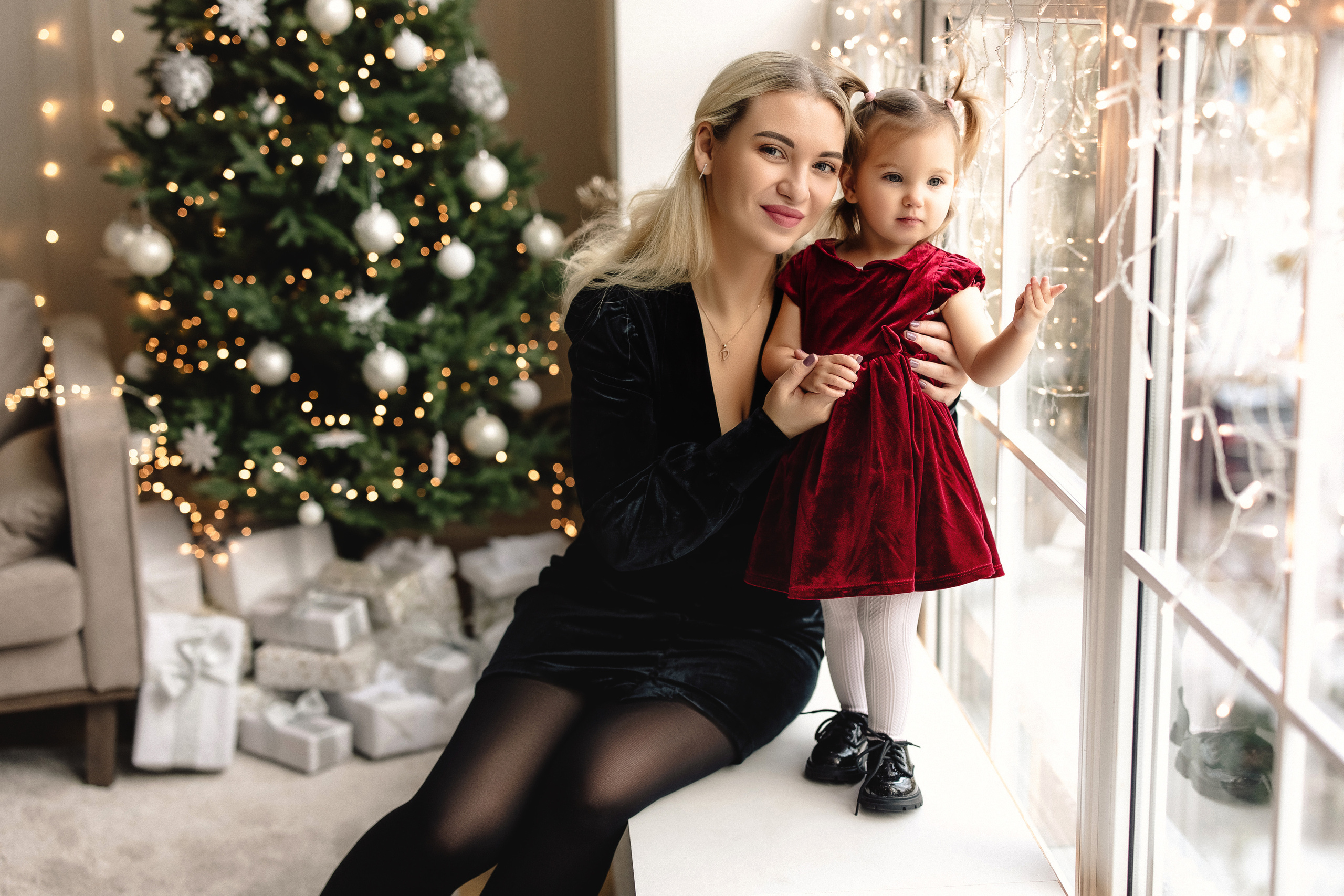 Рождественские съемки. Портретный и свадебный фотограф Алина Мур Рига