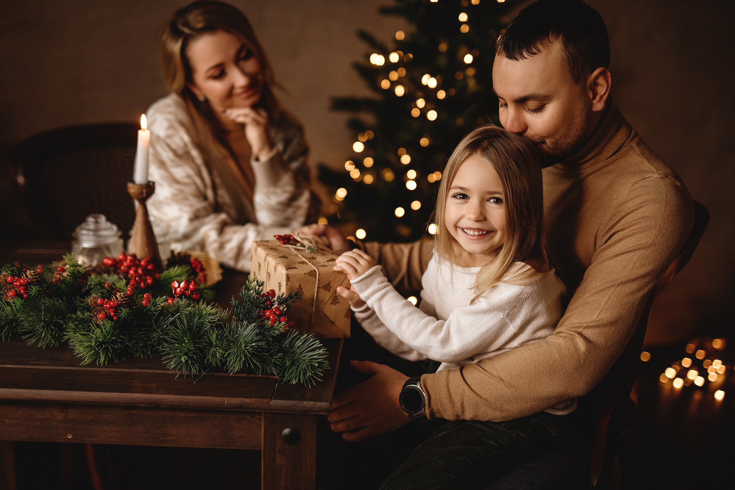 Рождественские съемки. Портретный и свадебный фотограф Алина Мур Рига