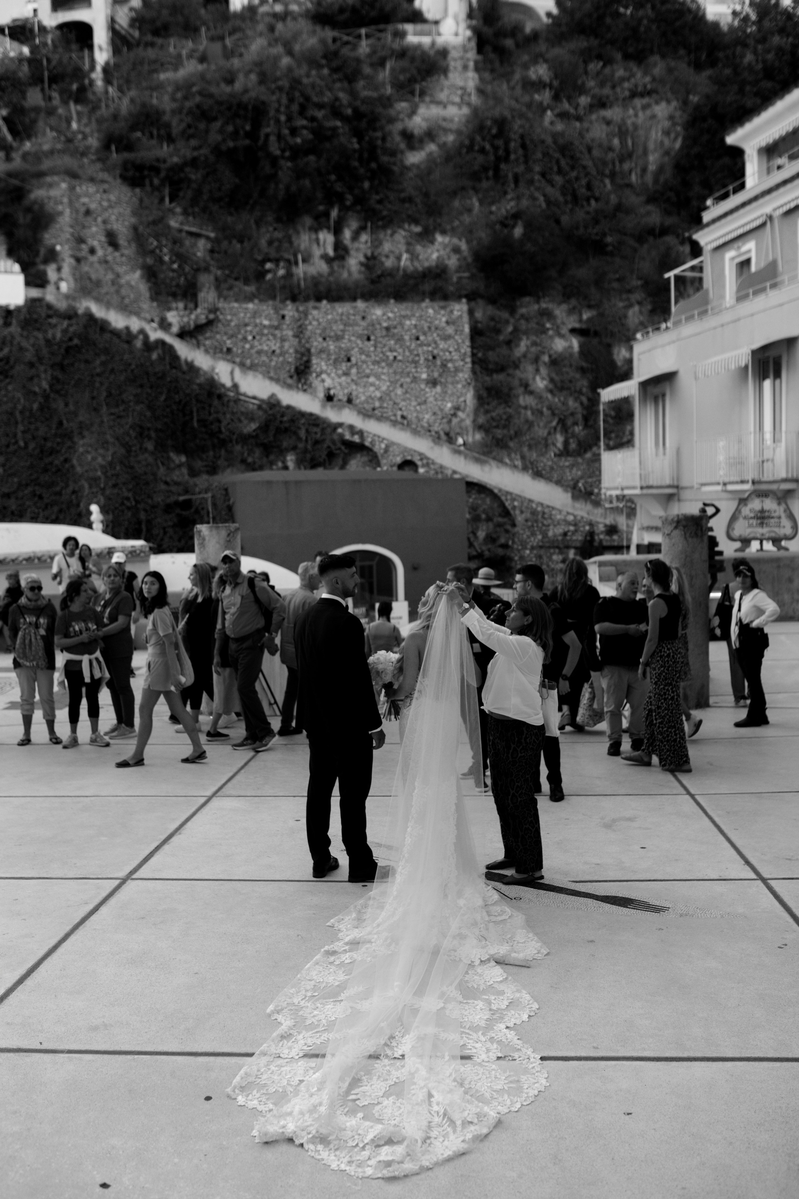 Positano wedding photographer. Wedding photographer Elvira Brovdi