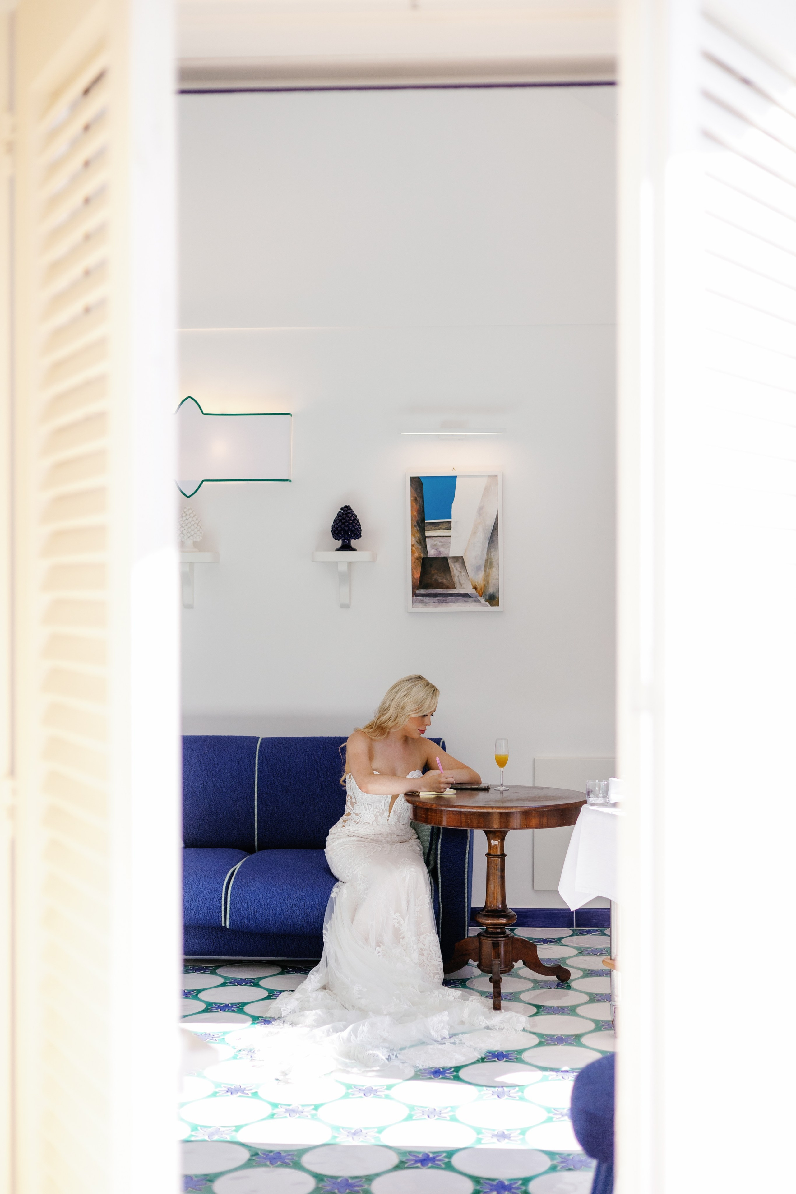 Positano wedding photographer. Wedding photographer Elvira Brovdi