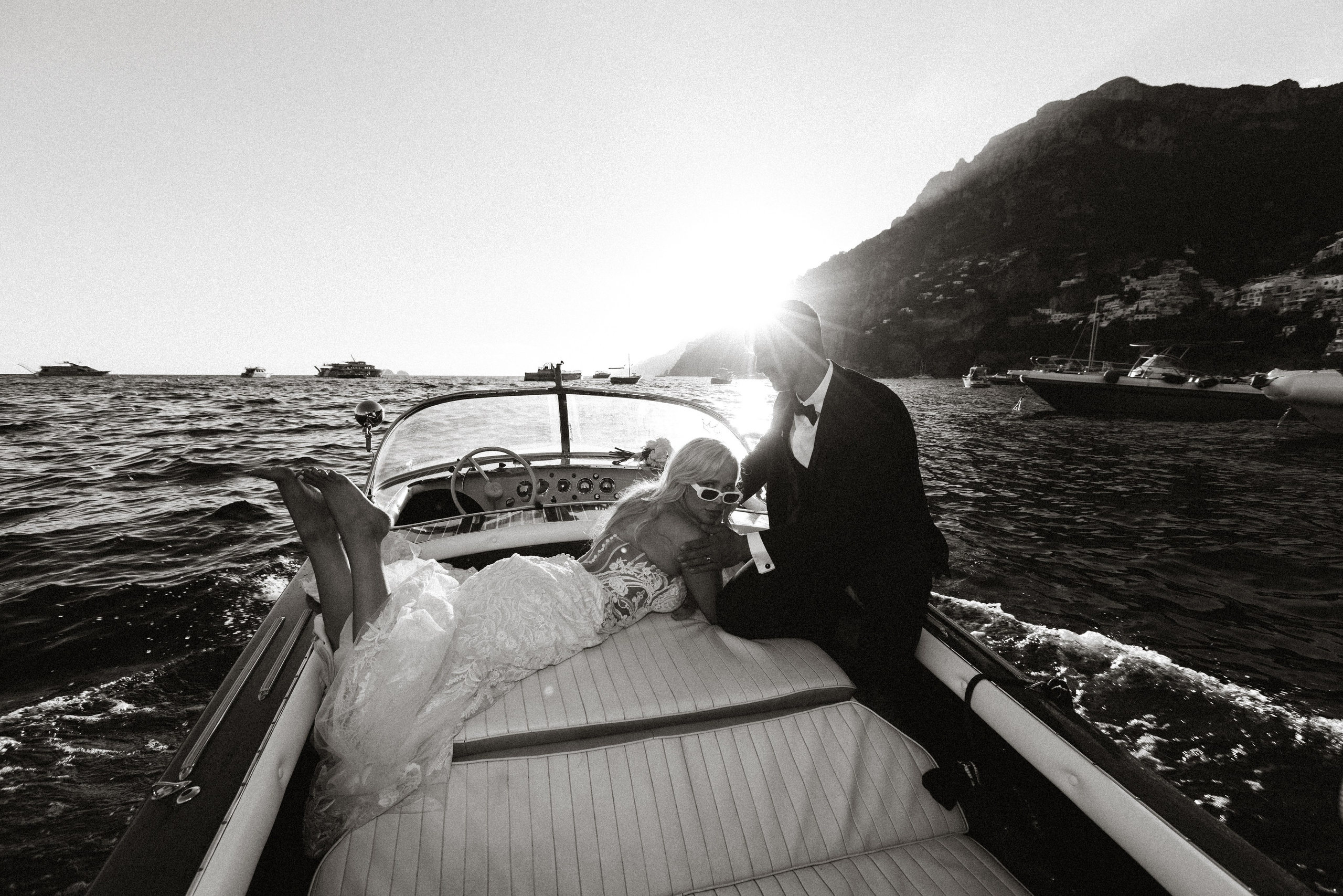 Positano wedding photographer. Wedding photographer Elvira Brovdi