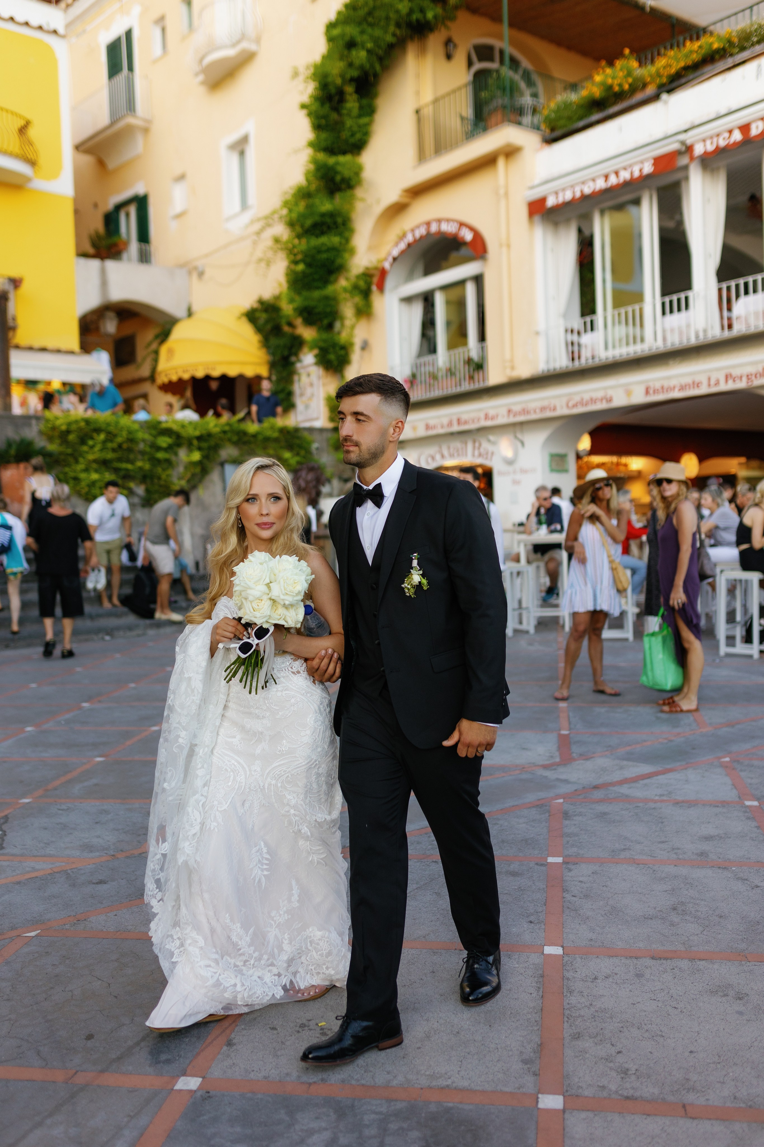 Positano wedding photographer. Wedding photographer Elvira Brovdi