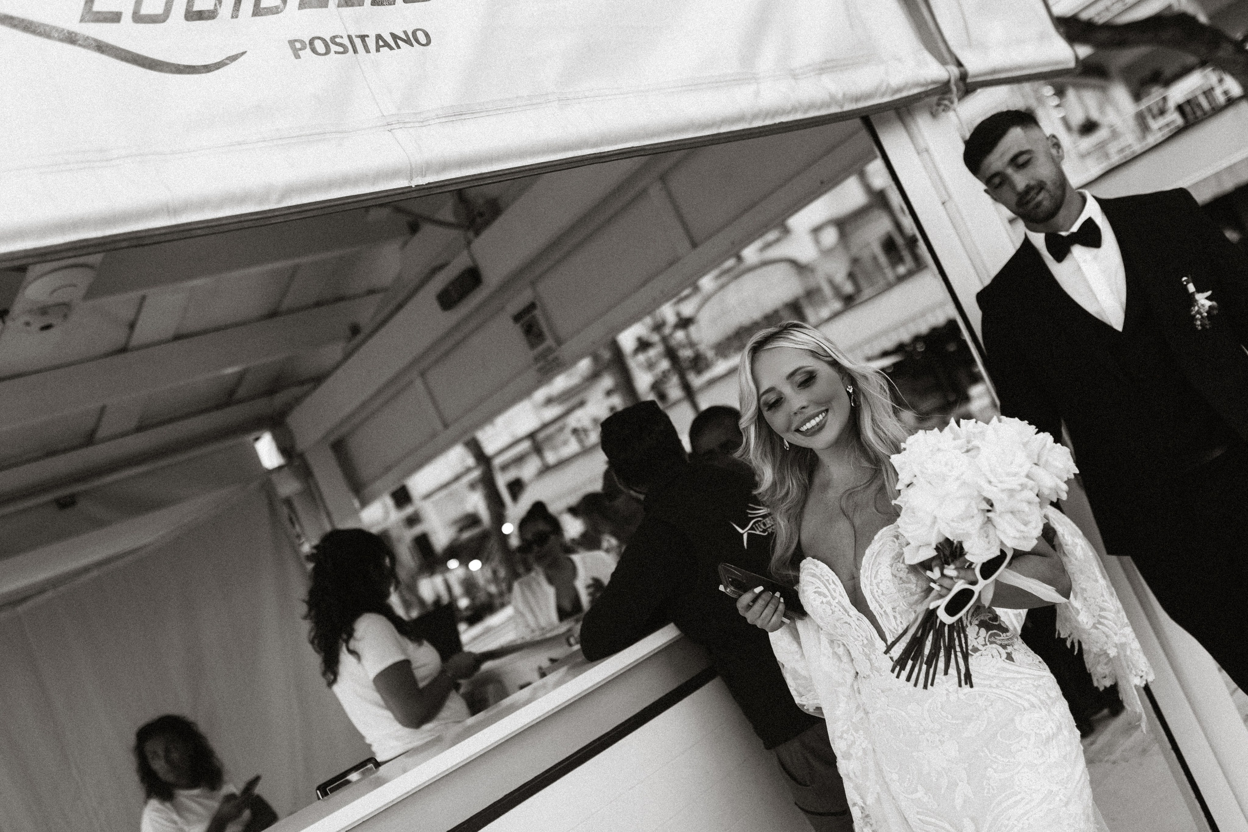 Positano wedding photographer. Wedding photographer Elvira Brovdi