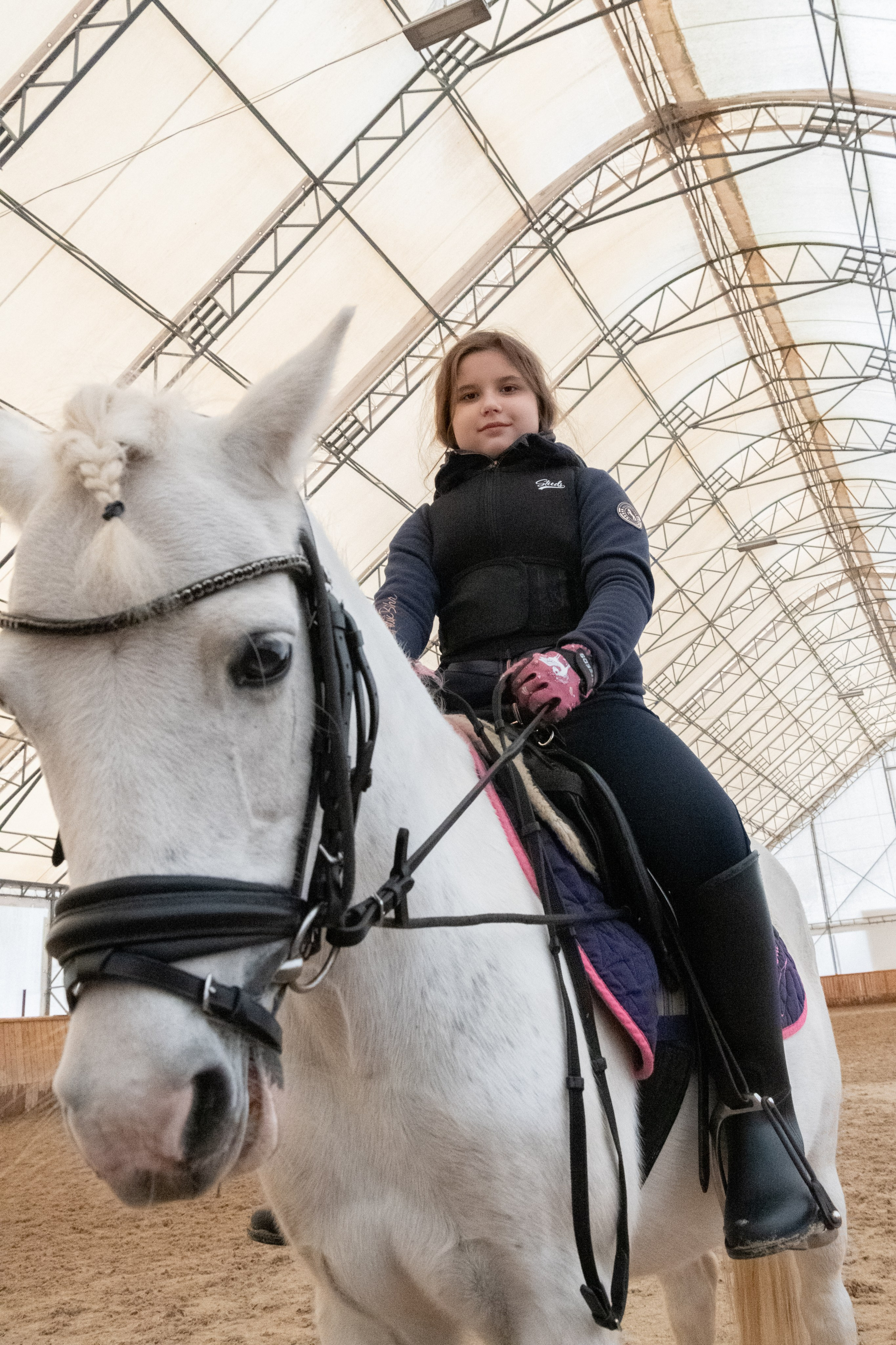 Стефанія. Кінний клуб Balaton. Репортажний та сімейний фотограф Дар’я Хорошавцева