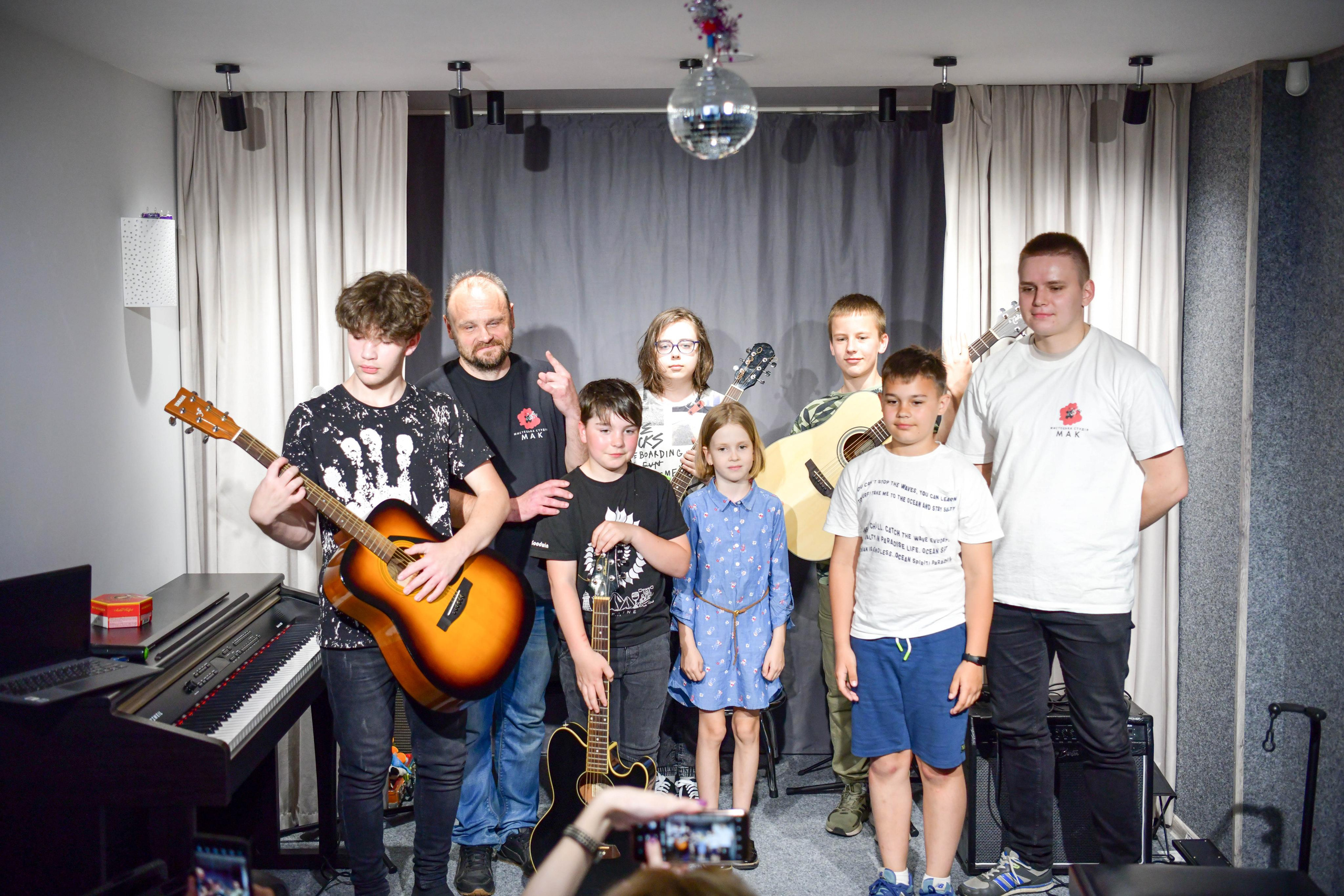 Студія МАК Заключний концерт. Репортажний та сімейний фотограф Дар’я Хорошавцева