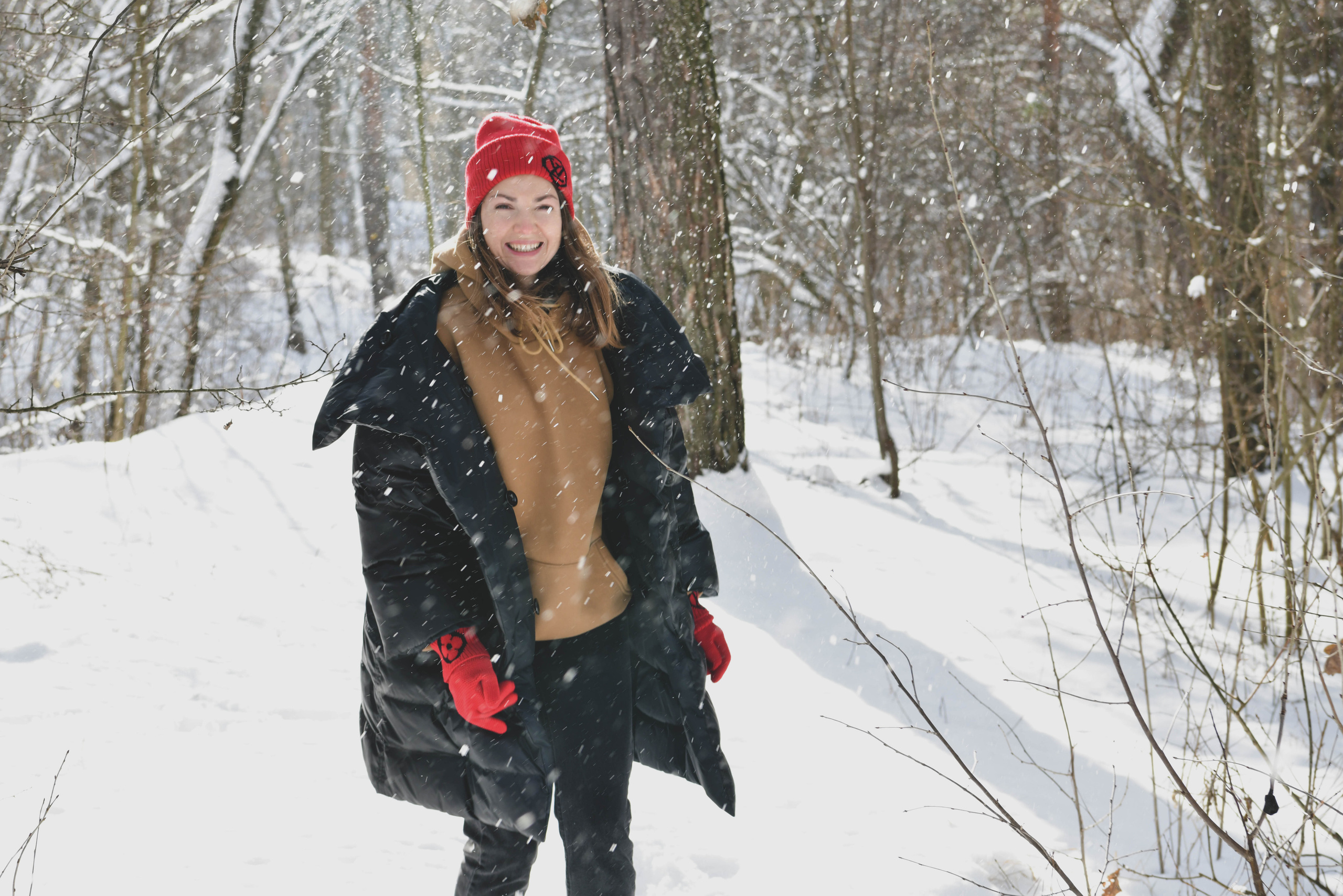Снігова прогулянка, Аня и Ульяна. Репортажний та сімейний фотограф Дар’я Хорошавцева