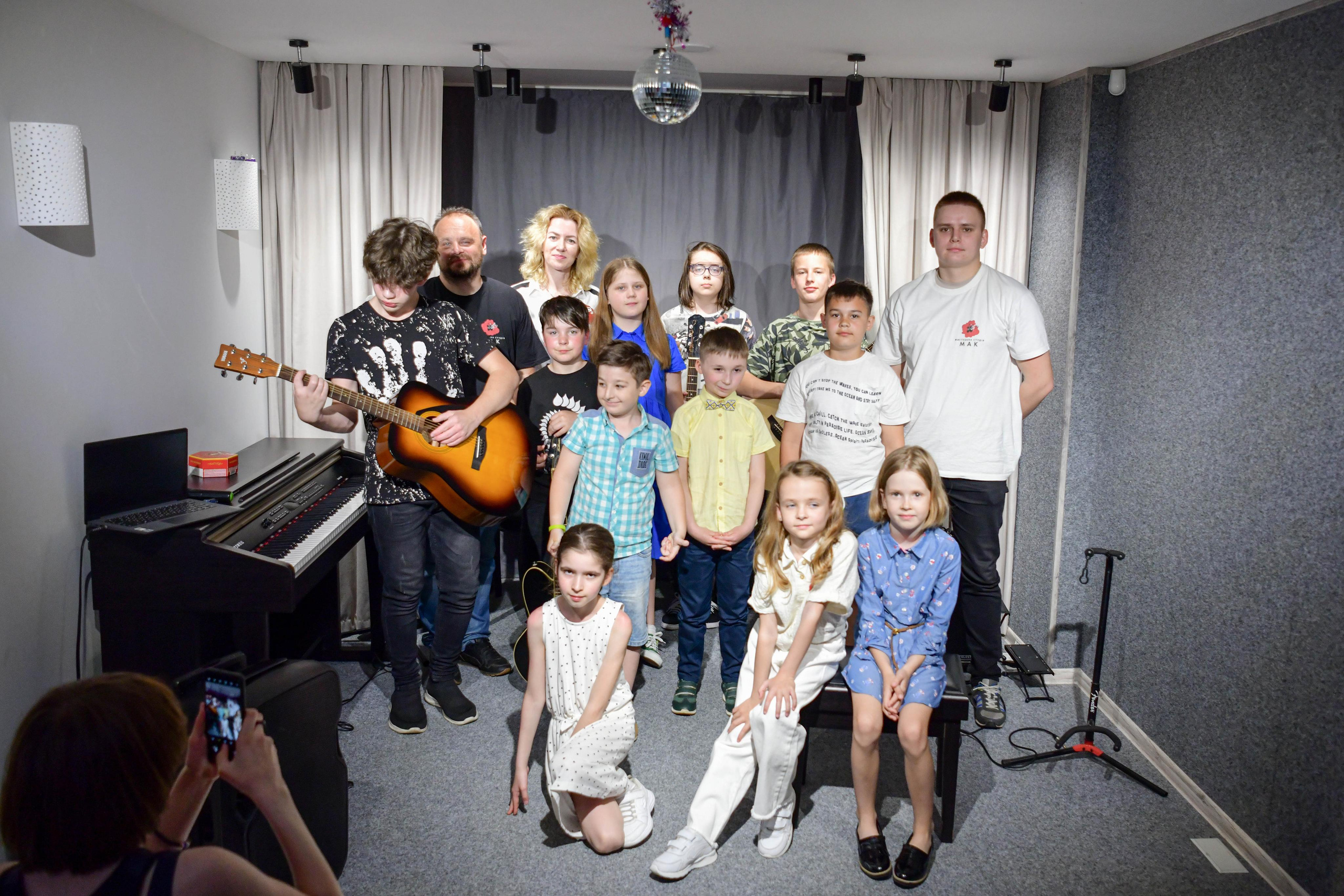 Студія МАК Заключний концерт. Репортажний та сімейний фотограф Дар’я Хорошавцева