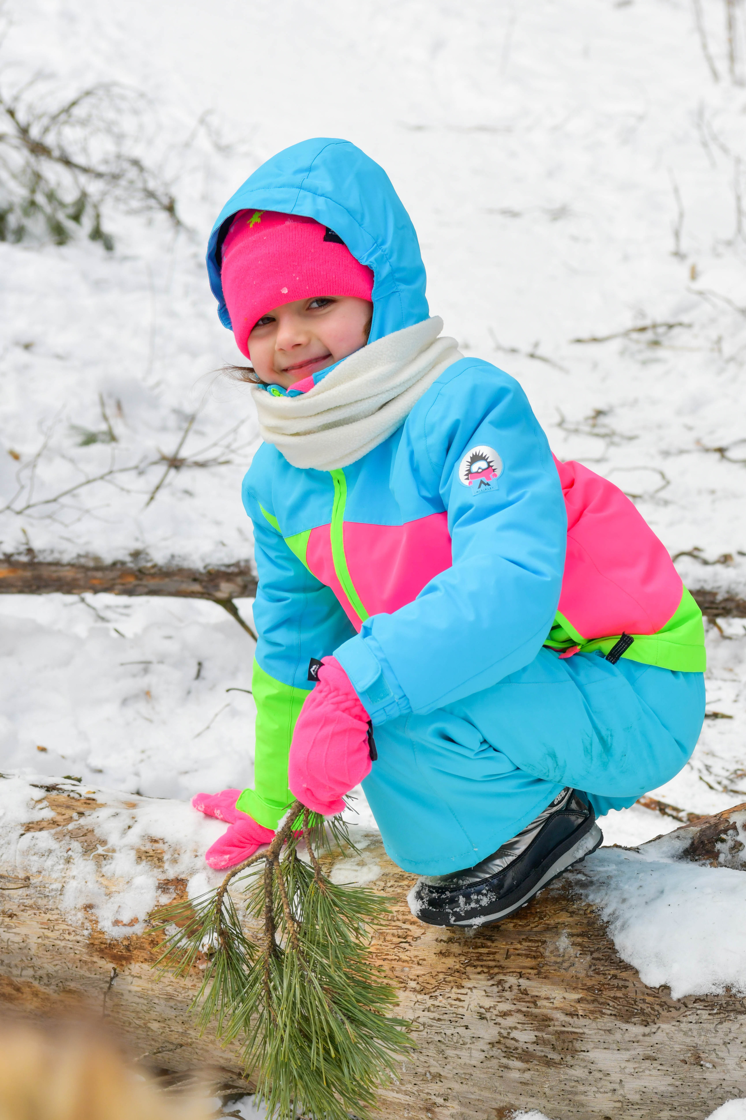 Снігова прогулянка, Аня и Ульяна. Репортажний та сімейний фотограф Дар’я Хорошавцева
