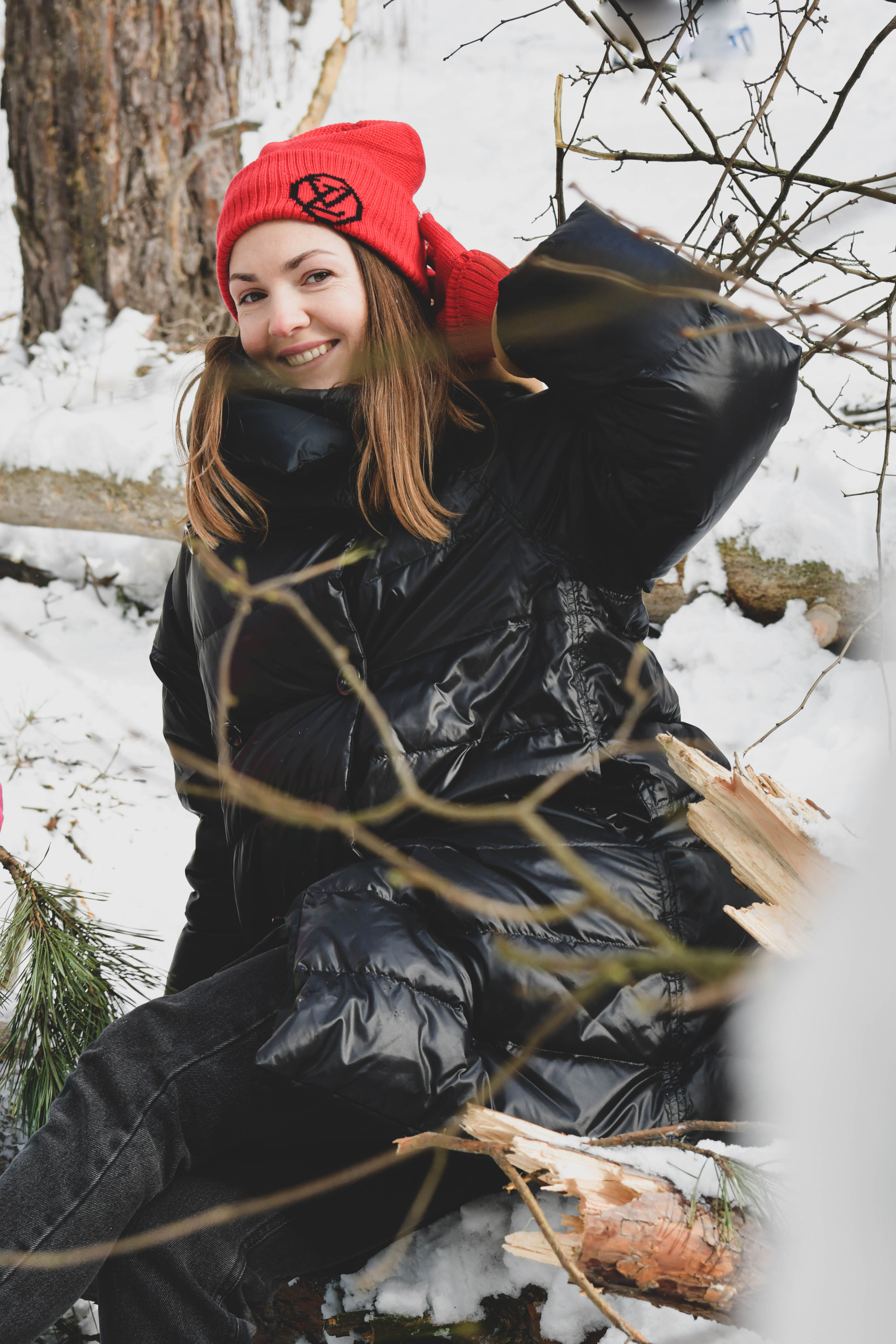 Снігова прогулянка, Аня и Ульяна. Репортажний та сімейний фотограф Дар’я Хорошавцева