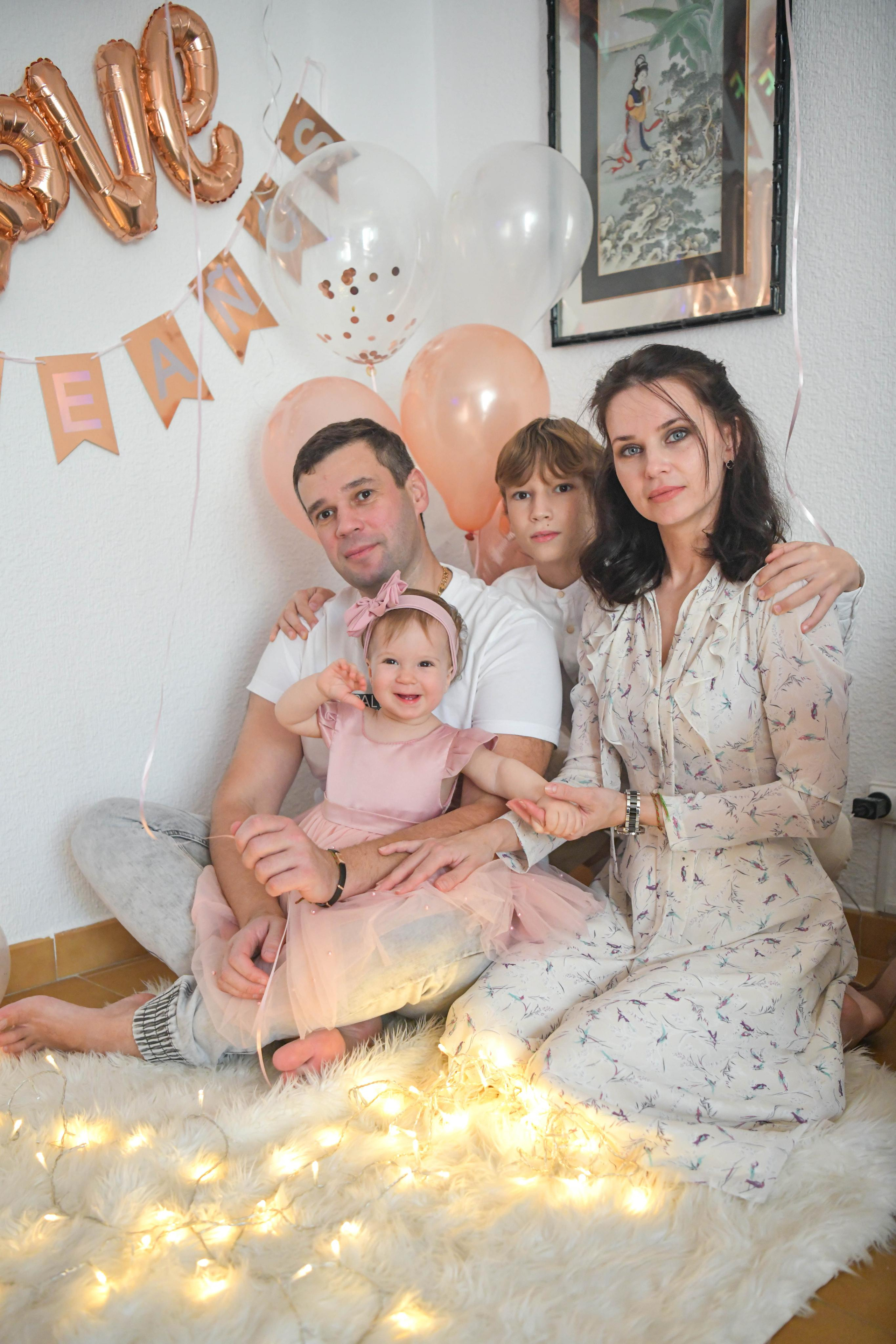 День народження Марії 1 рік. Репортажний та сімейний фотограф Дар’я Хорошавцева