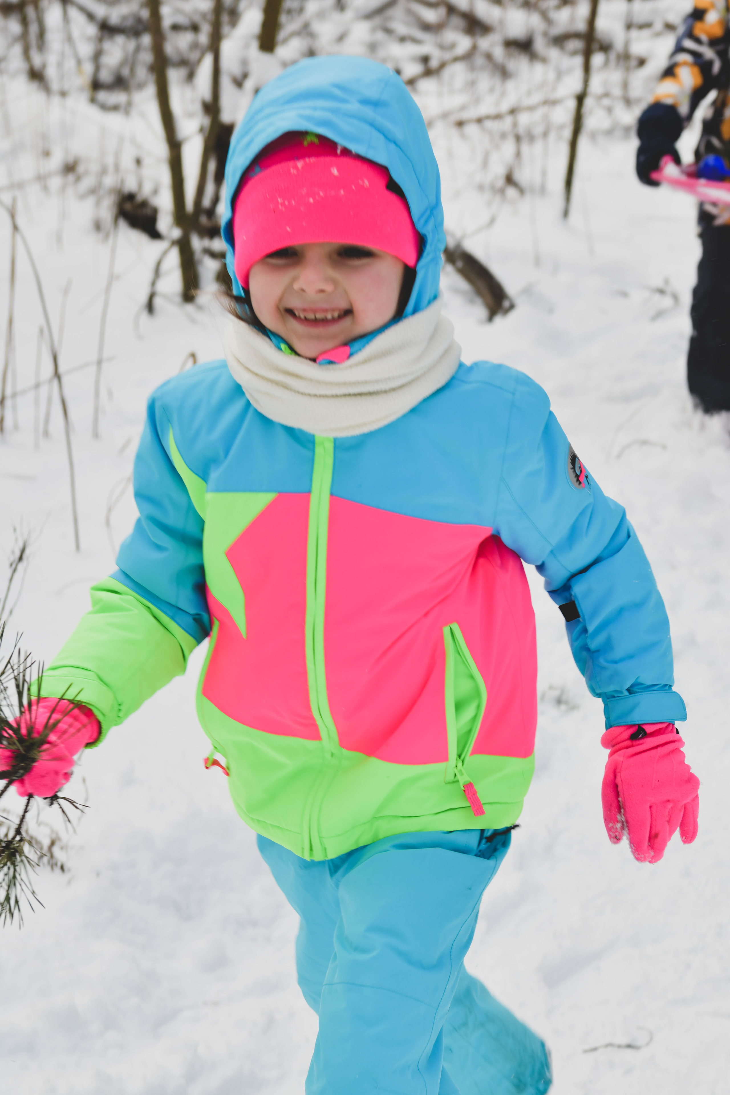 Снігова прогулянка, Аня и Ульяна. Репортажний та сімейний фотограф Дар’я Хорошавцева