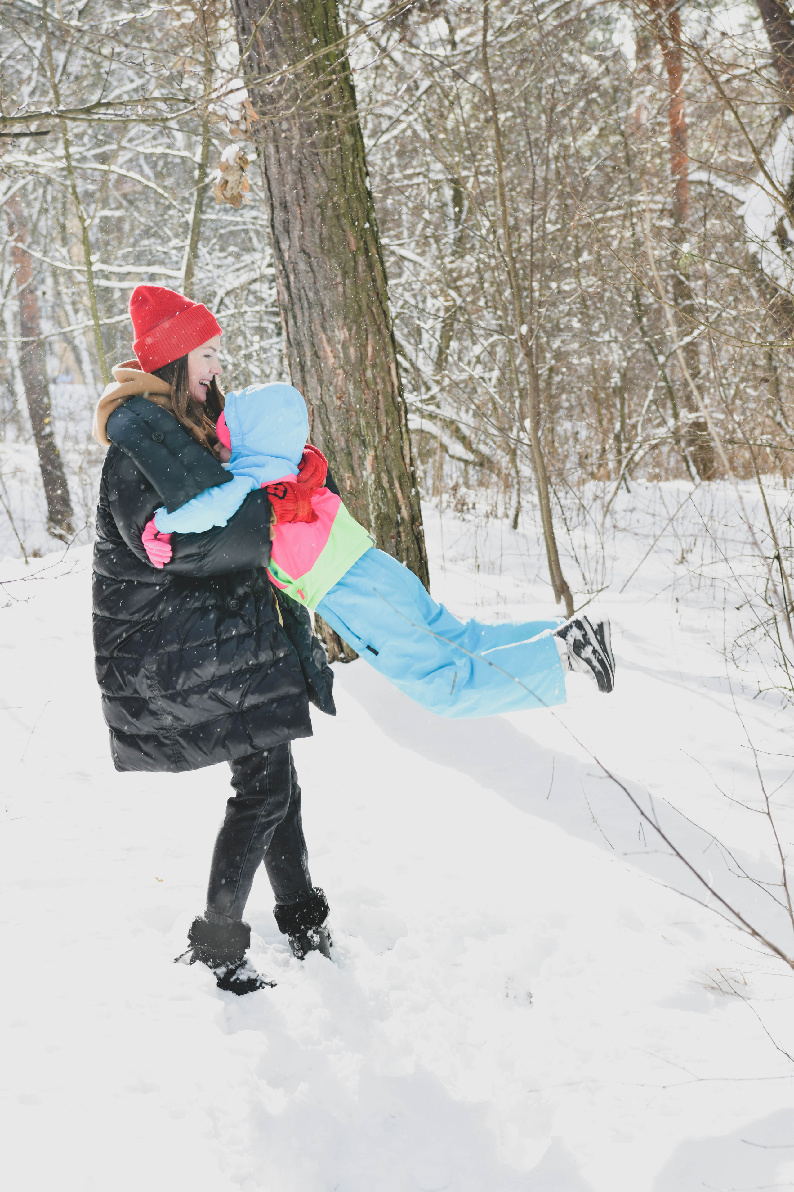 Снігова прогулянка, Аня и Ульяна. Репортажний та сімейний фотограф Дар’я Хорошавцева