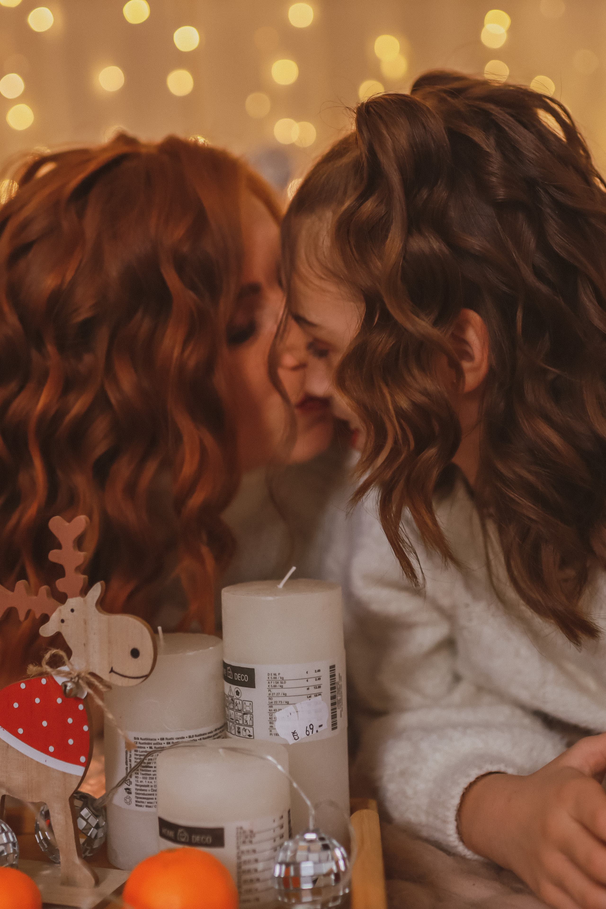 Рождественская семейная фотосессия в студии. Fotograf Praha a Plzeň. Lovestory, svatba, portrét, rodinné focení