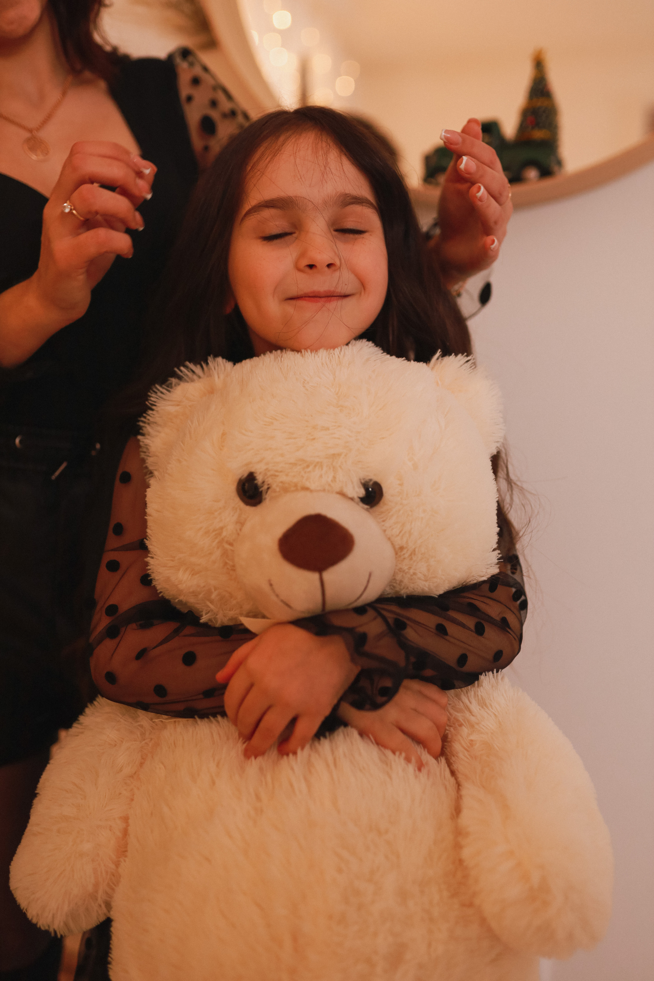 Новогодняя семейная фотосессия в студии. Fotograf Praha a Plzeň. Lovestory, svatba, portrét, rodinné focení