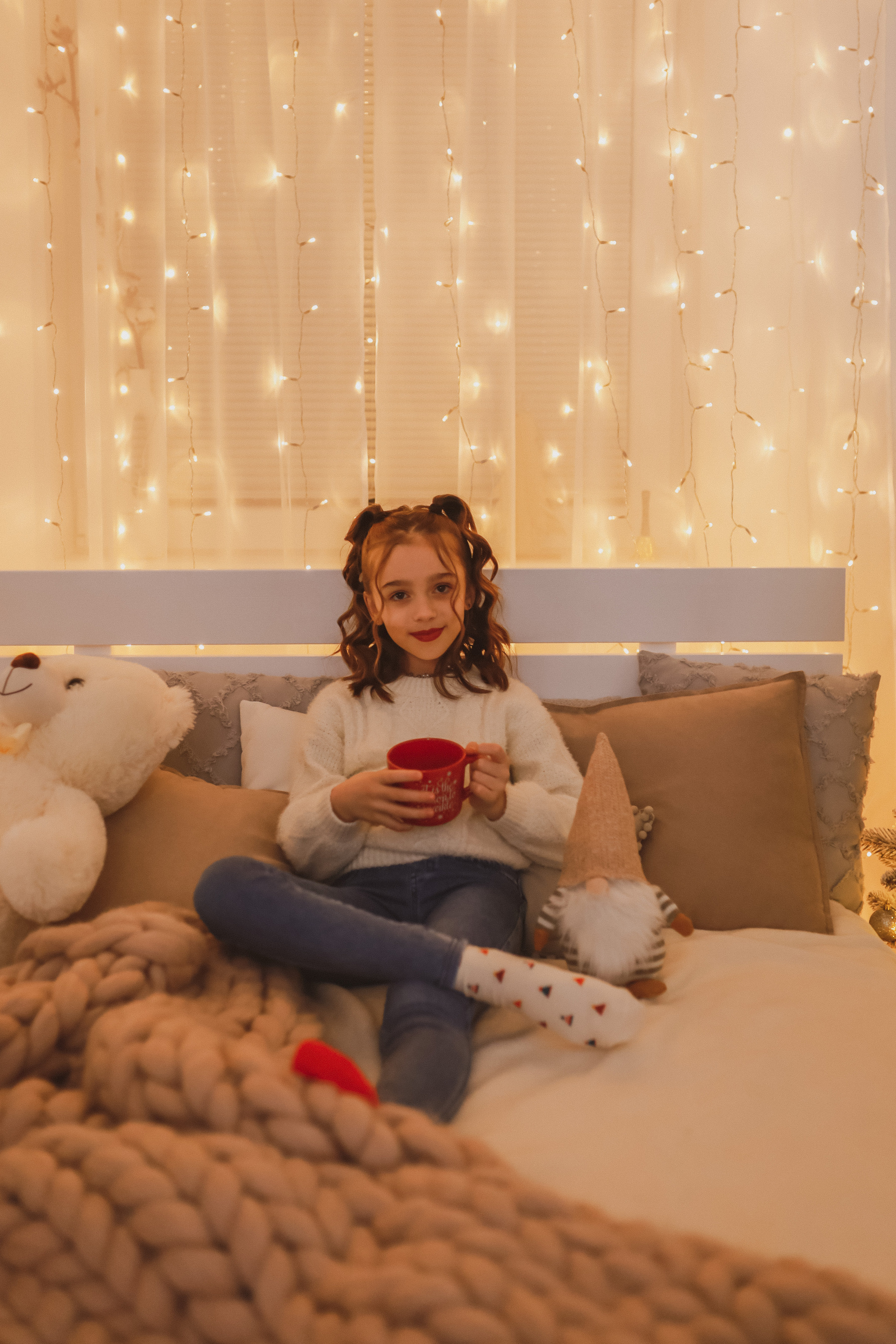 Рождественская семейная фотосессия в студии. Fotograf Praha a Plzeň. Lovestory, svatba, portrét, rodinné focení