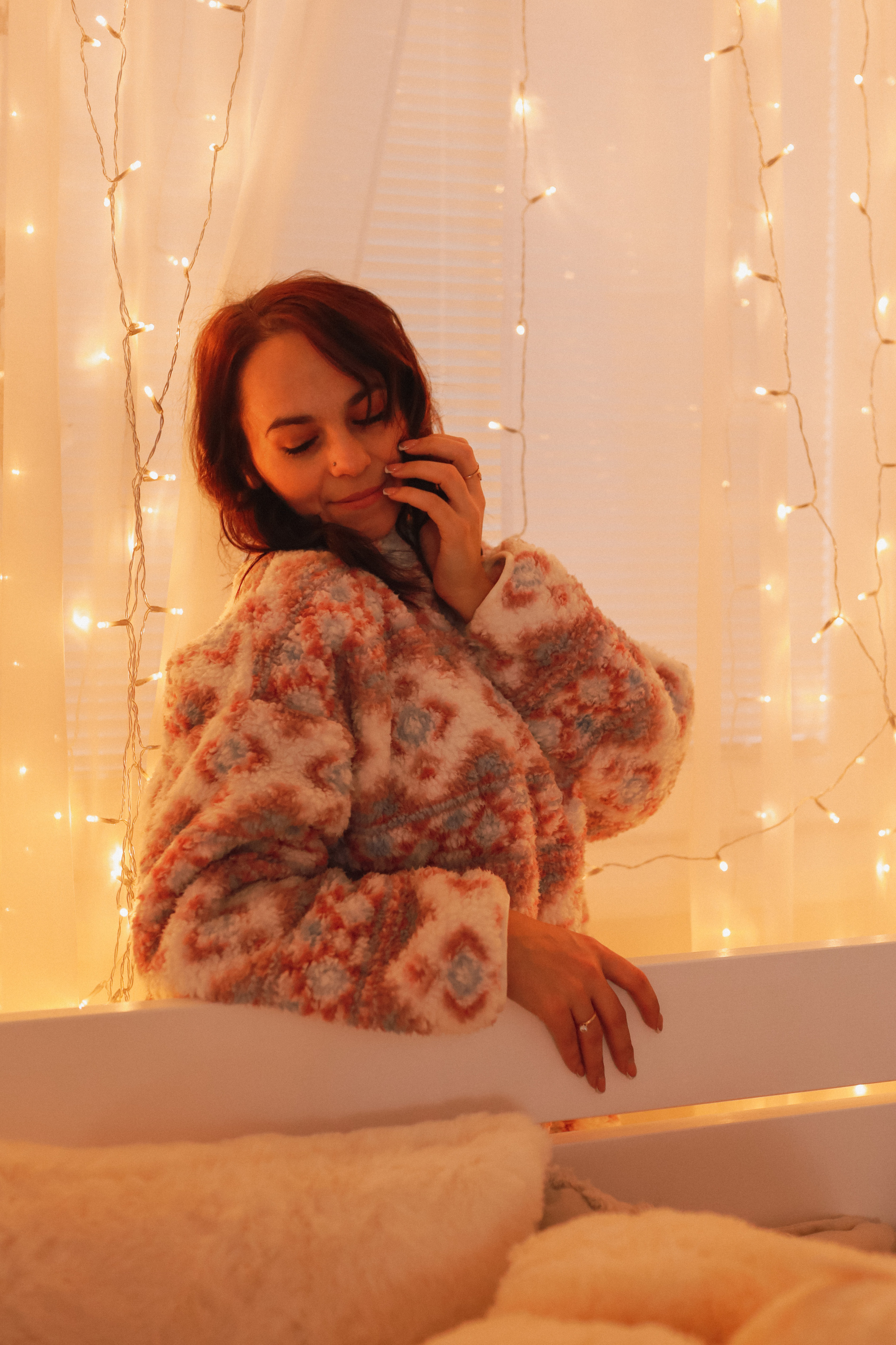 Новогодняя семейная фотосессия в студии. Fotograf Praha a Plzeň. Lovestory, svatba, portrét, rodinné focení