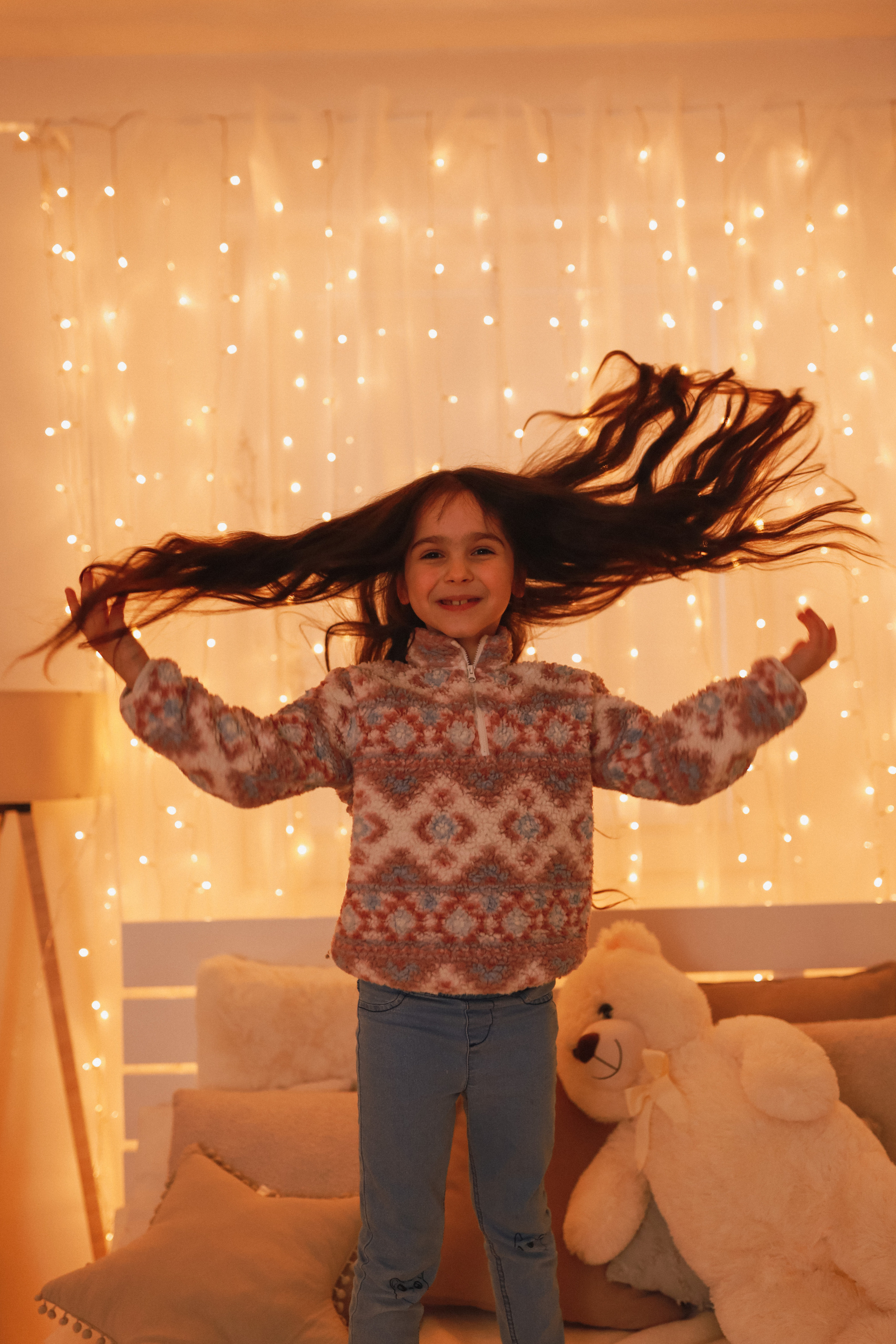 Новогодняя семейная фотосессия в студии. Fotograf Praha a Plzeň. Lovestory, svatba, portrét, rodinné focení