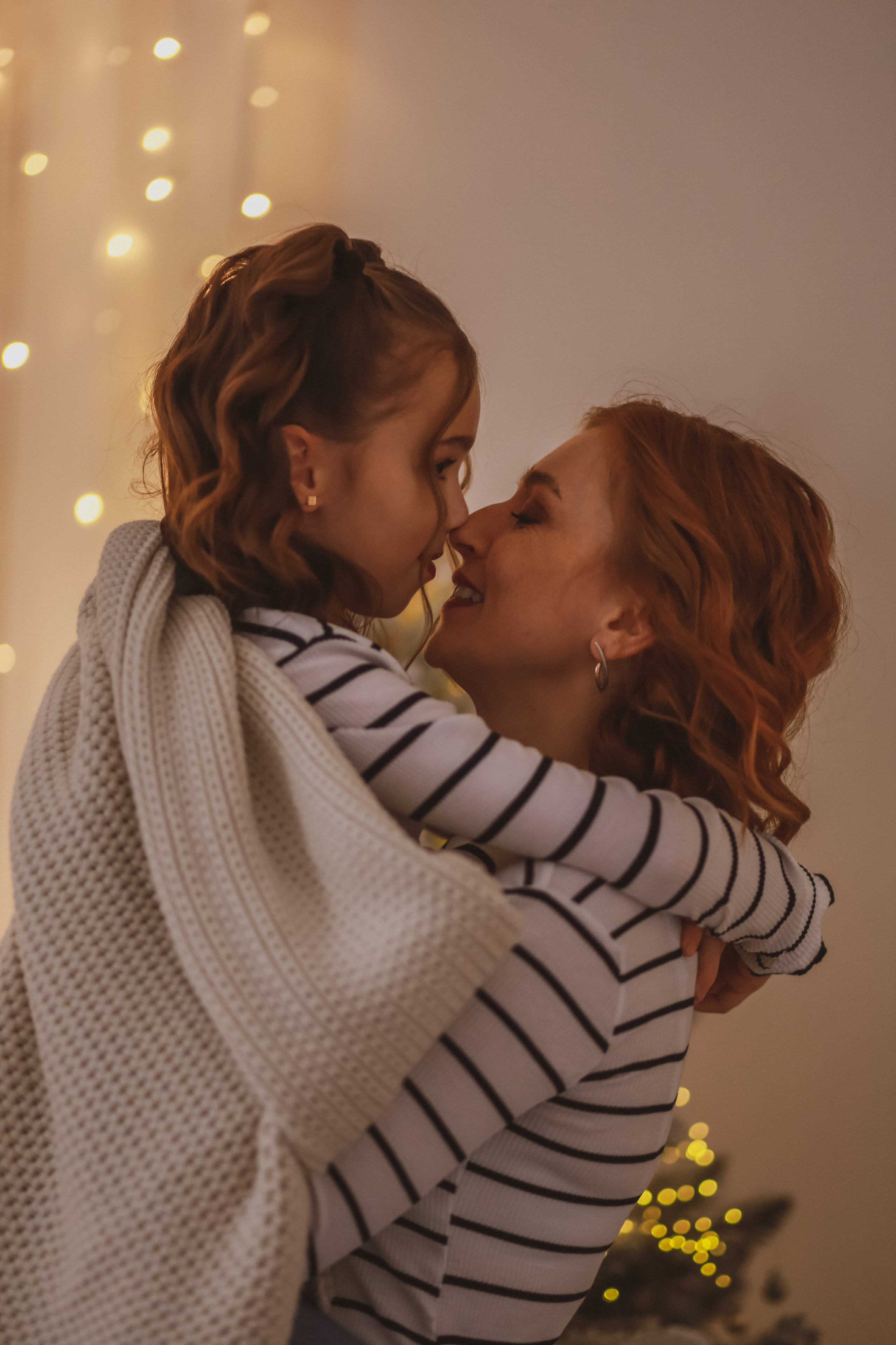 Рождественская семейная фотосессия в студии. Fotograf Praha a Plzeň. Lovestory, svatba, portrét, rodinné focení