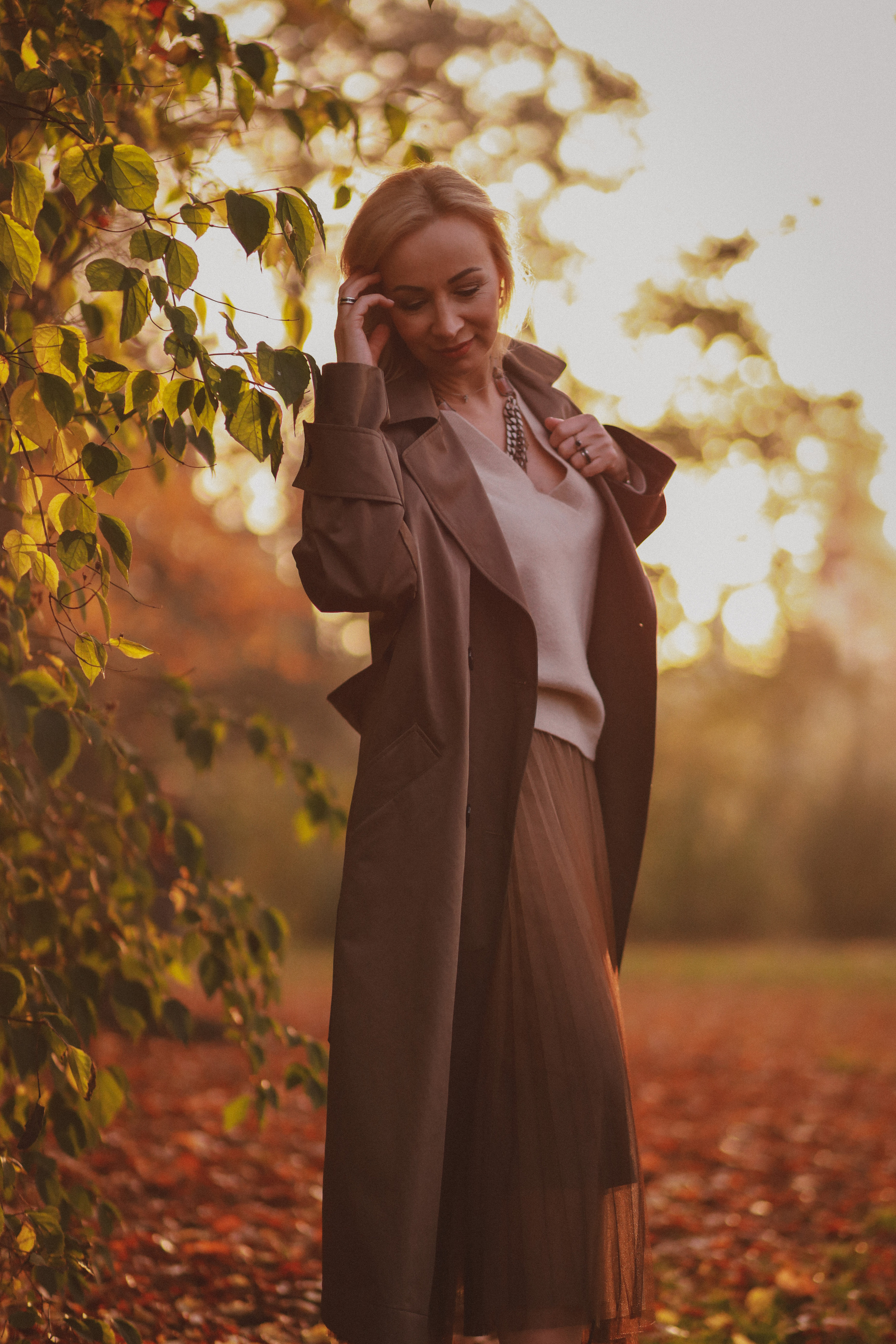 Осенняя портретная фотосессия на природе. Fotograf Praha a Plzeň. Lovestory, svatba, portrét, rodinné focení