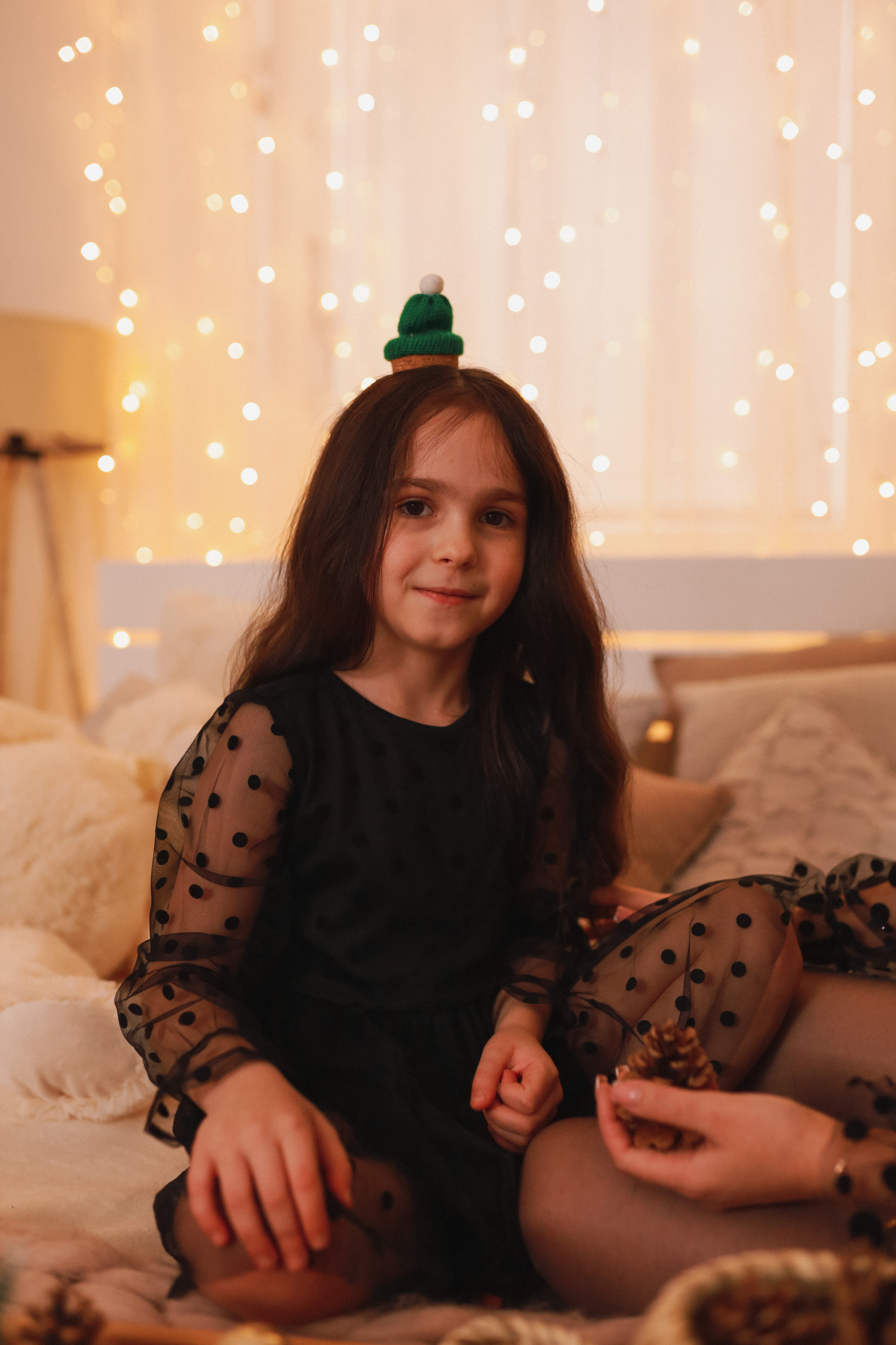 Новогодняя семейная фотосессия в студии. Fotograf Praha a Plzeň. Lovestory, svatba, portrét, rodinné focení