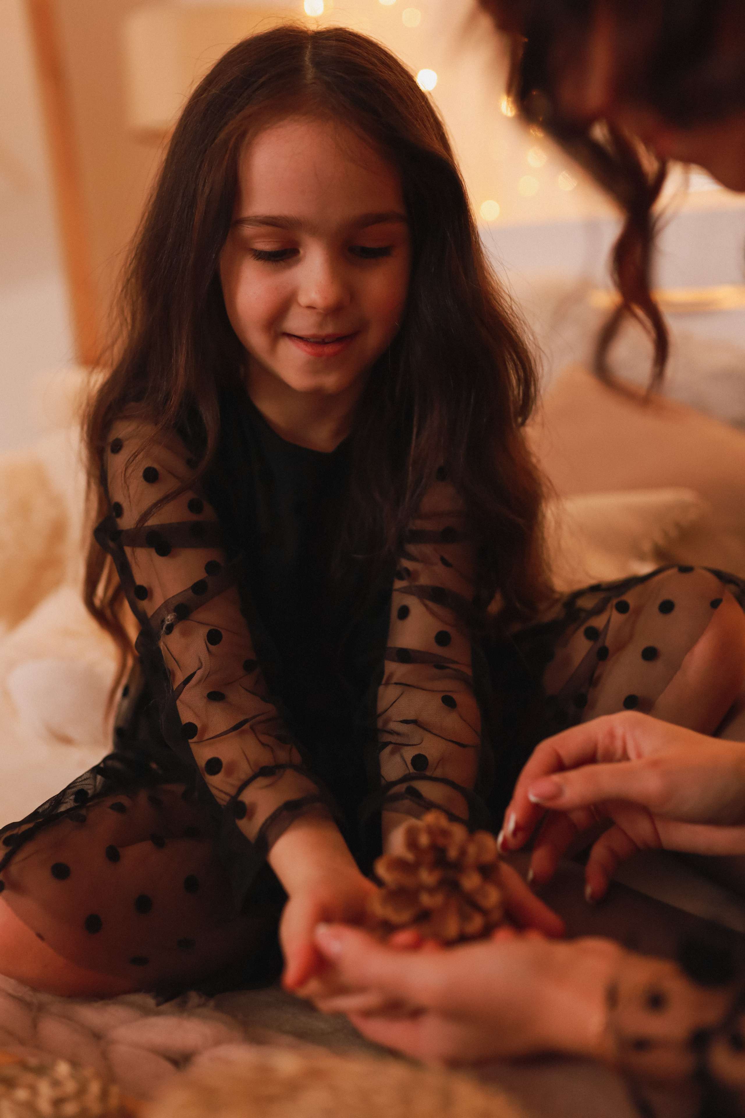 Новогодняя семейная фотосессия в студии. Fotograf Praha a Plzeň. Lovestory, svatba, portrét, rodinné focení