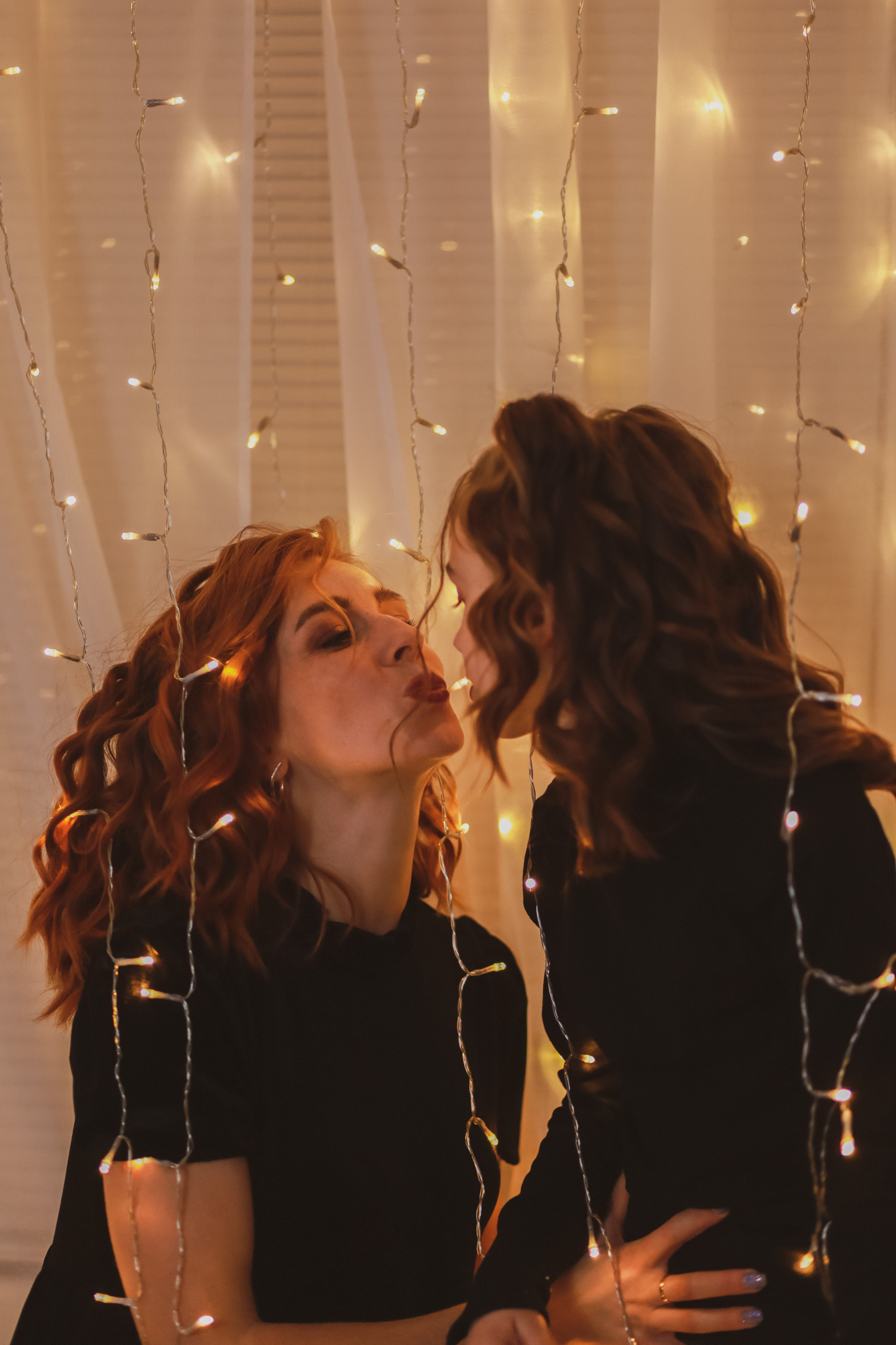 Рождественская семейная фотосессия в студии. Fotograf Praha a Plzeň. Lovestory, svatba, portrét, rodinné focení