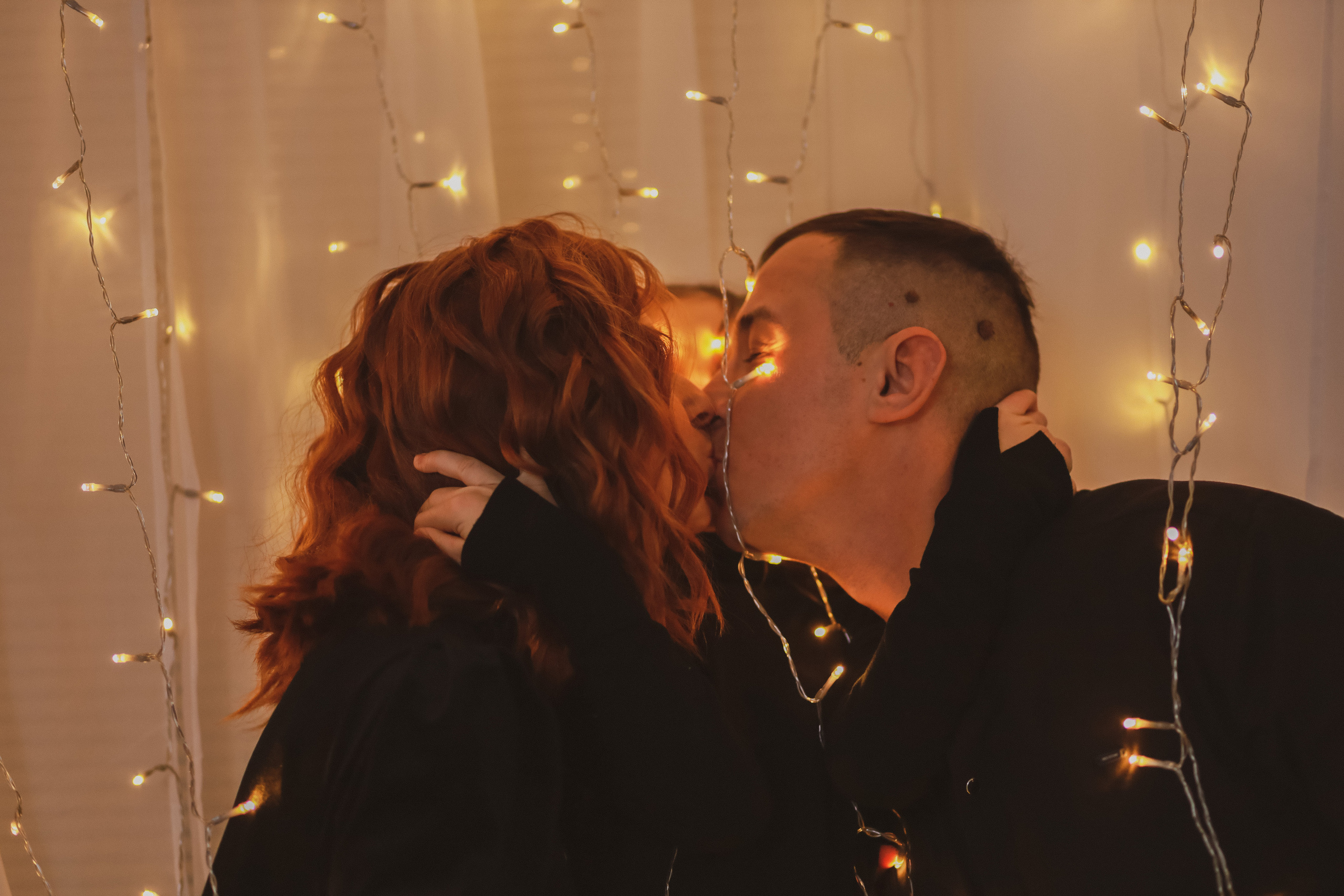 Рождественская семейная фотосессия в студии. Fotograf Praha a Plzeň. Lovestory, svatba, portrét, rodinné focení