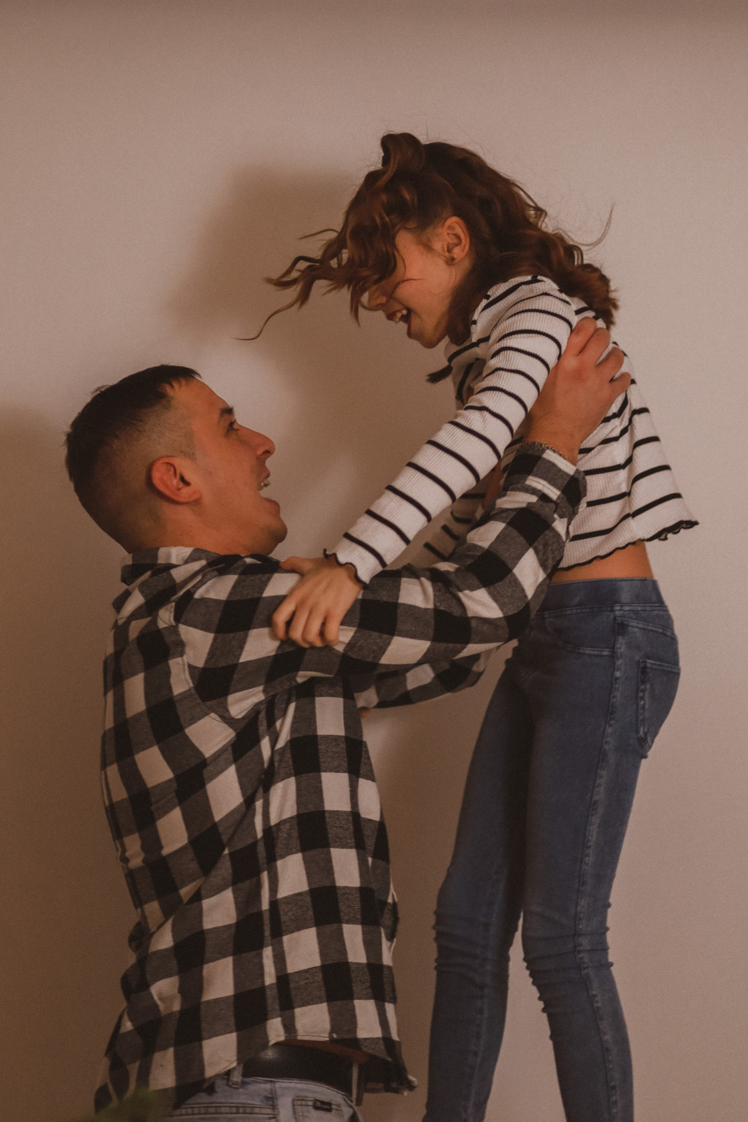 Рождественская семейная фотосессия в студии. Fotograf Praha a Plzeň. Lovestory, svatba, portrét, rodinné focení