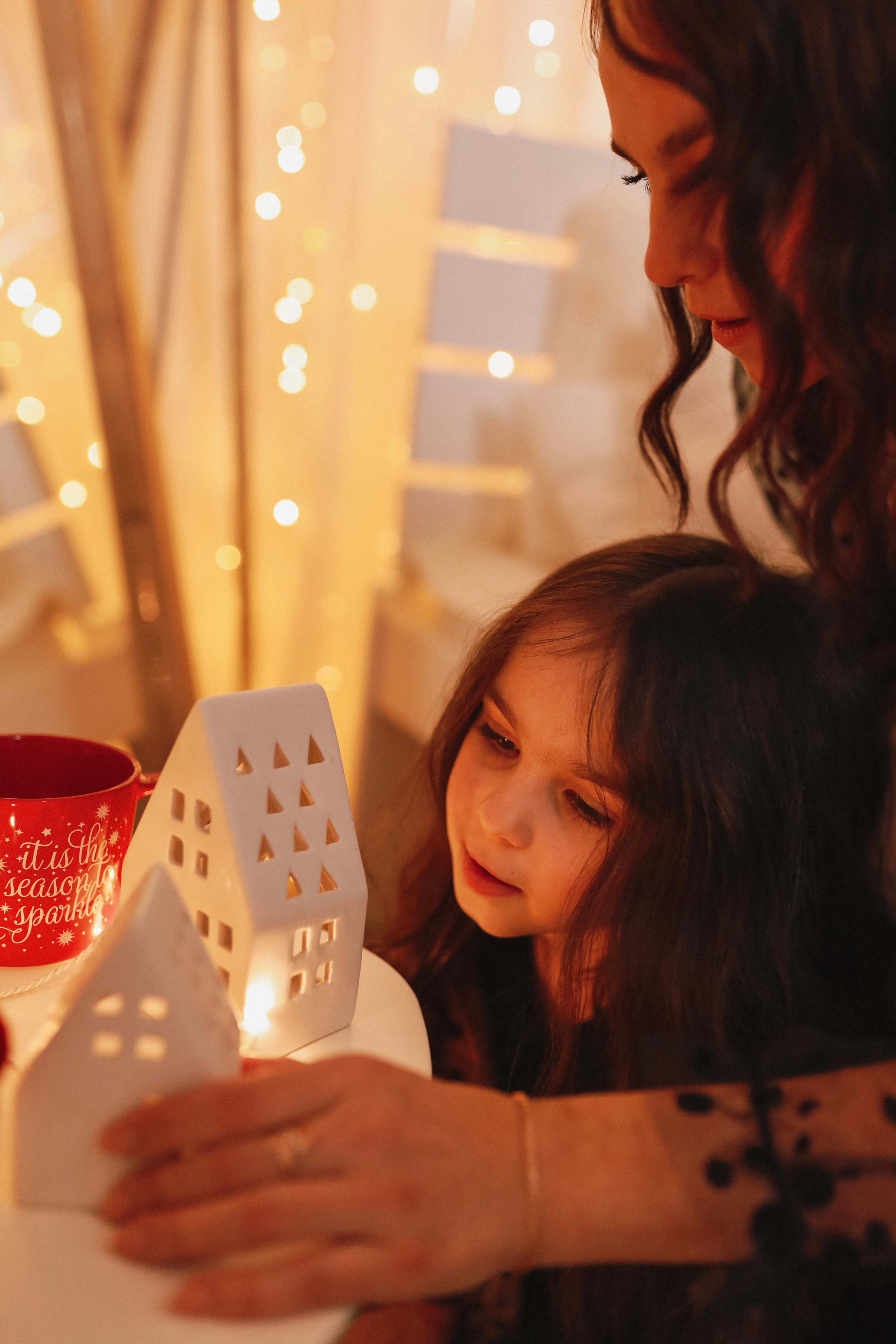 Новогодняя семейная фотосессия в студии. Fotograf Praha a Plzeň. Lovestory, svatba, portrét, rodinné focení