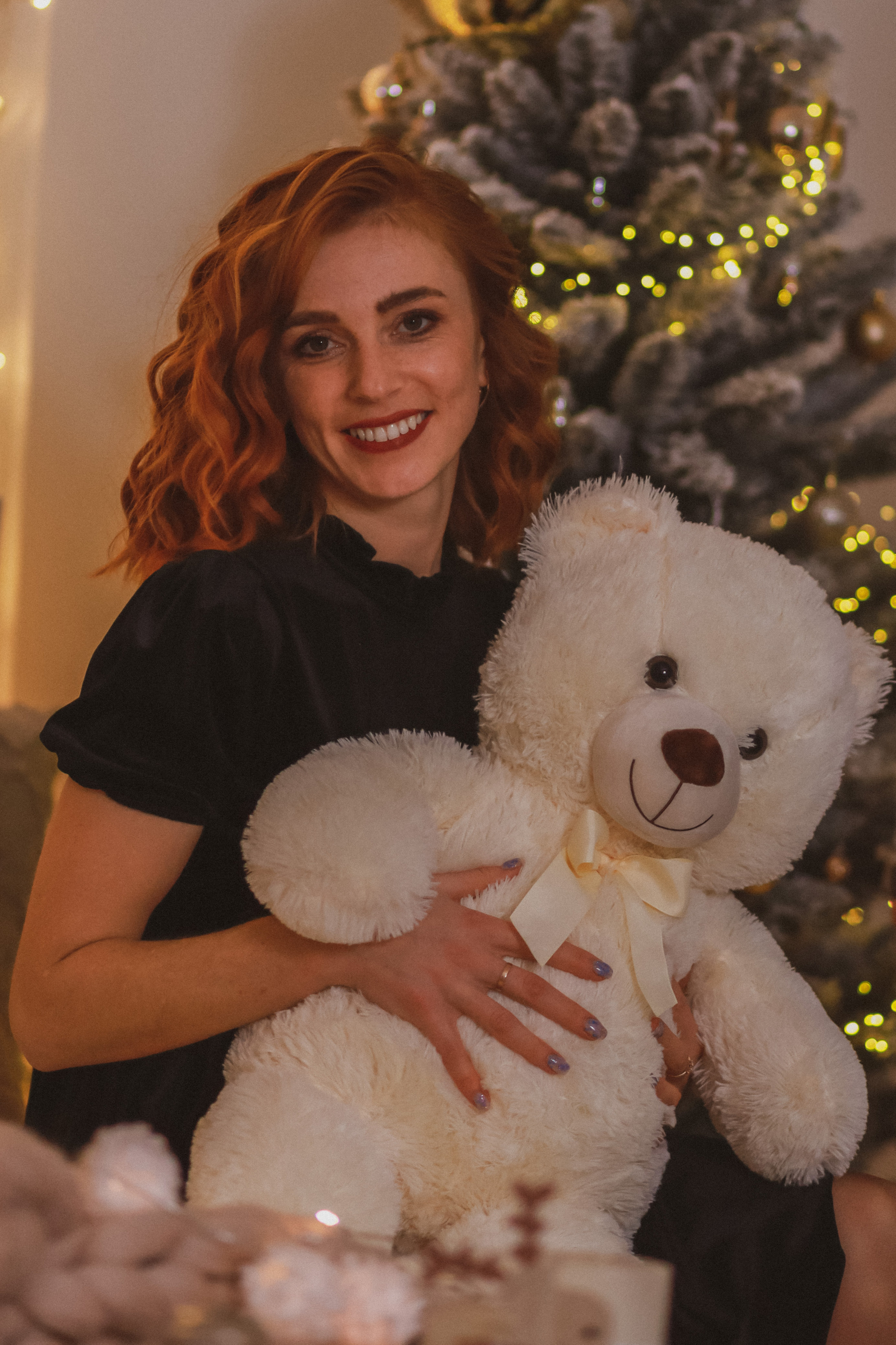 Рождественская семейная фотосессия в студии. Fotograf Praha a Plzeň. Lovestory, svatba, portrét, rodinné focení