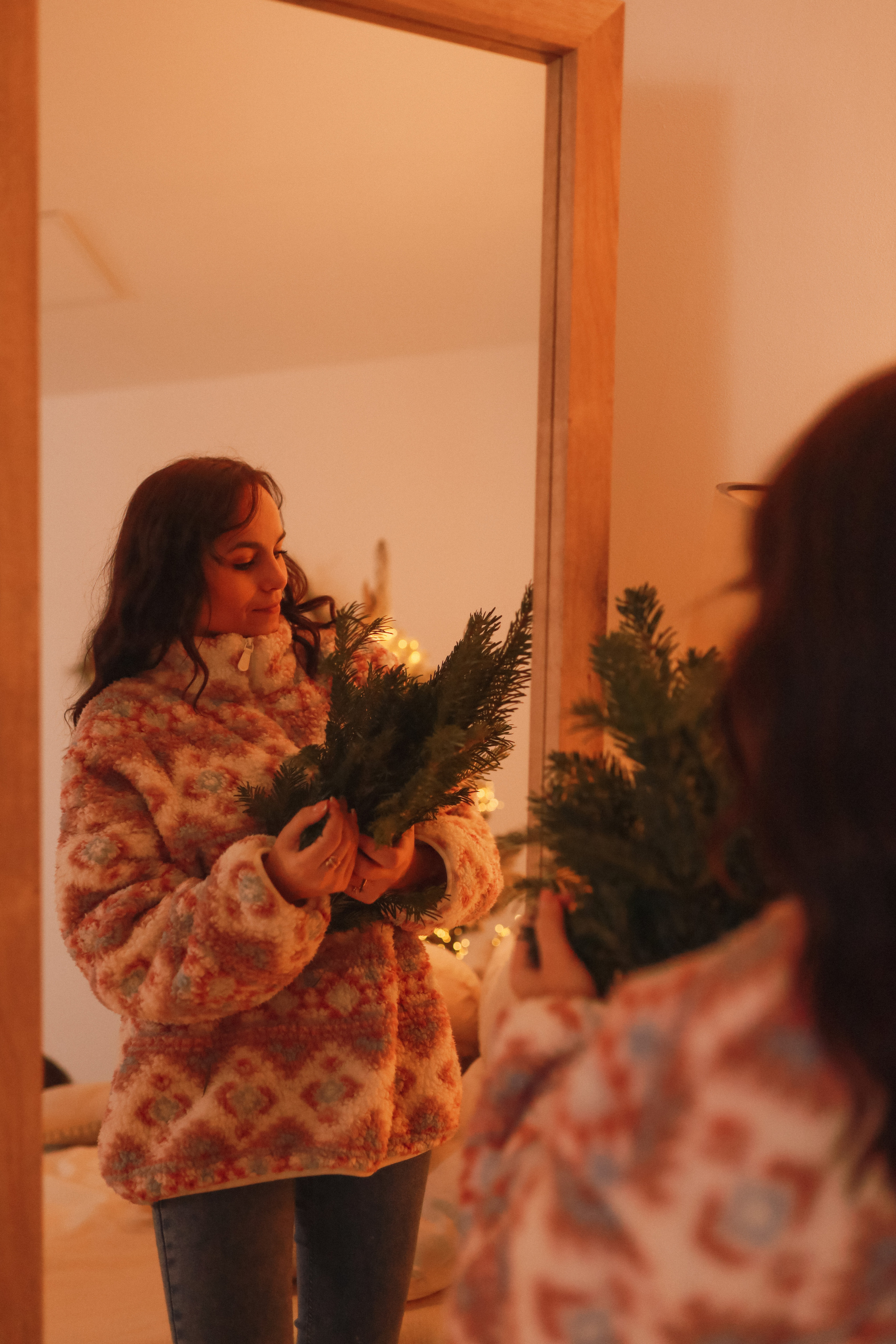 Новогодняя семейная фотосессия в студии. Fotograf Praha a Plzeň. Lovestory, svatba, portrét, rodinné focení