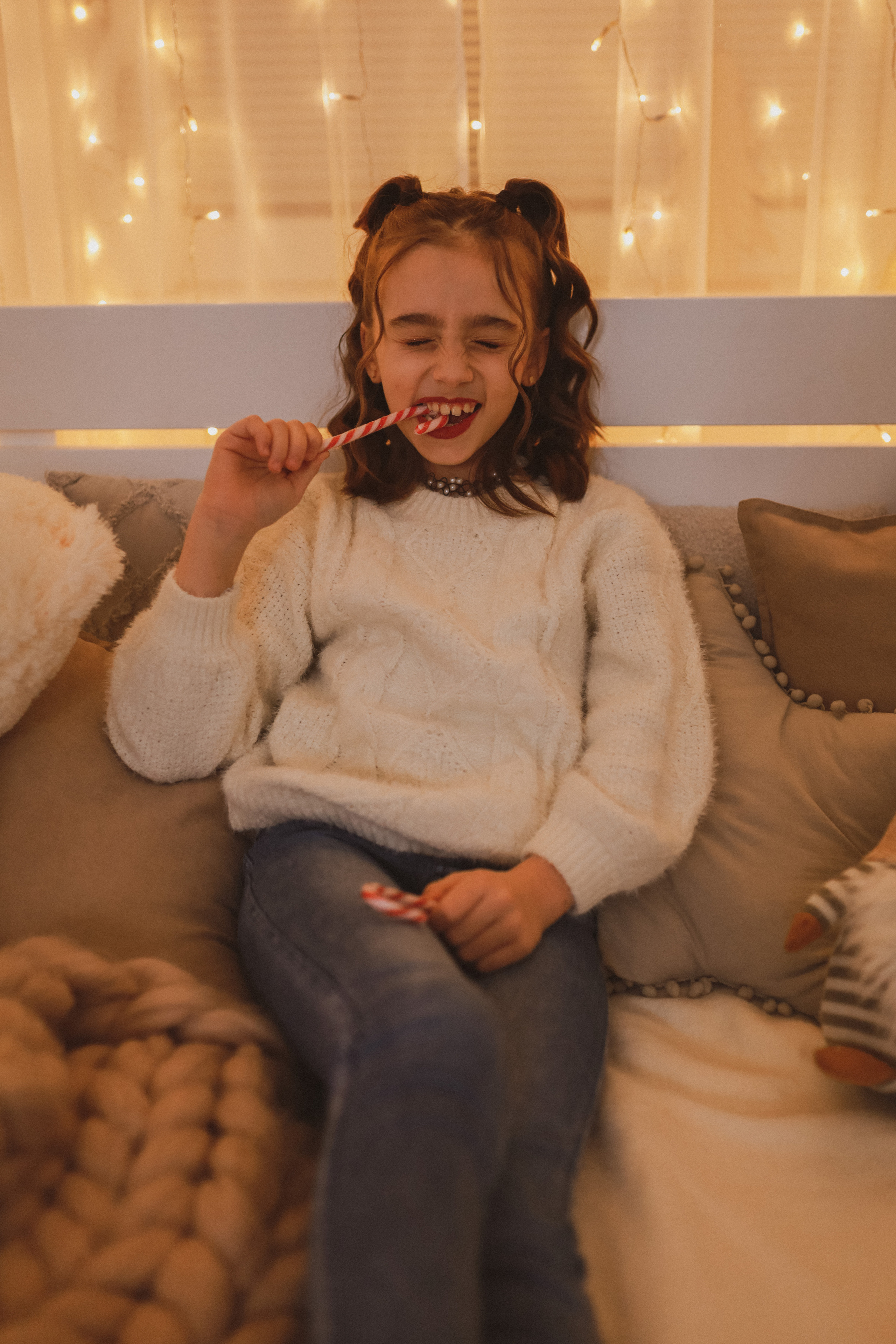 Рождественская семейная фотосессия в студии. Fotograf Praha a Plzeň. Lovestory, svatba, portrét, rodinné focení