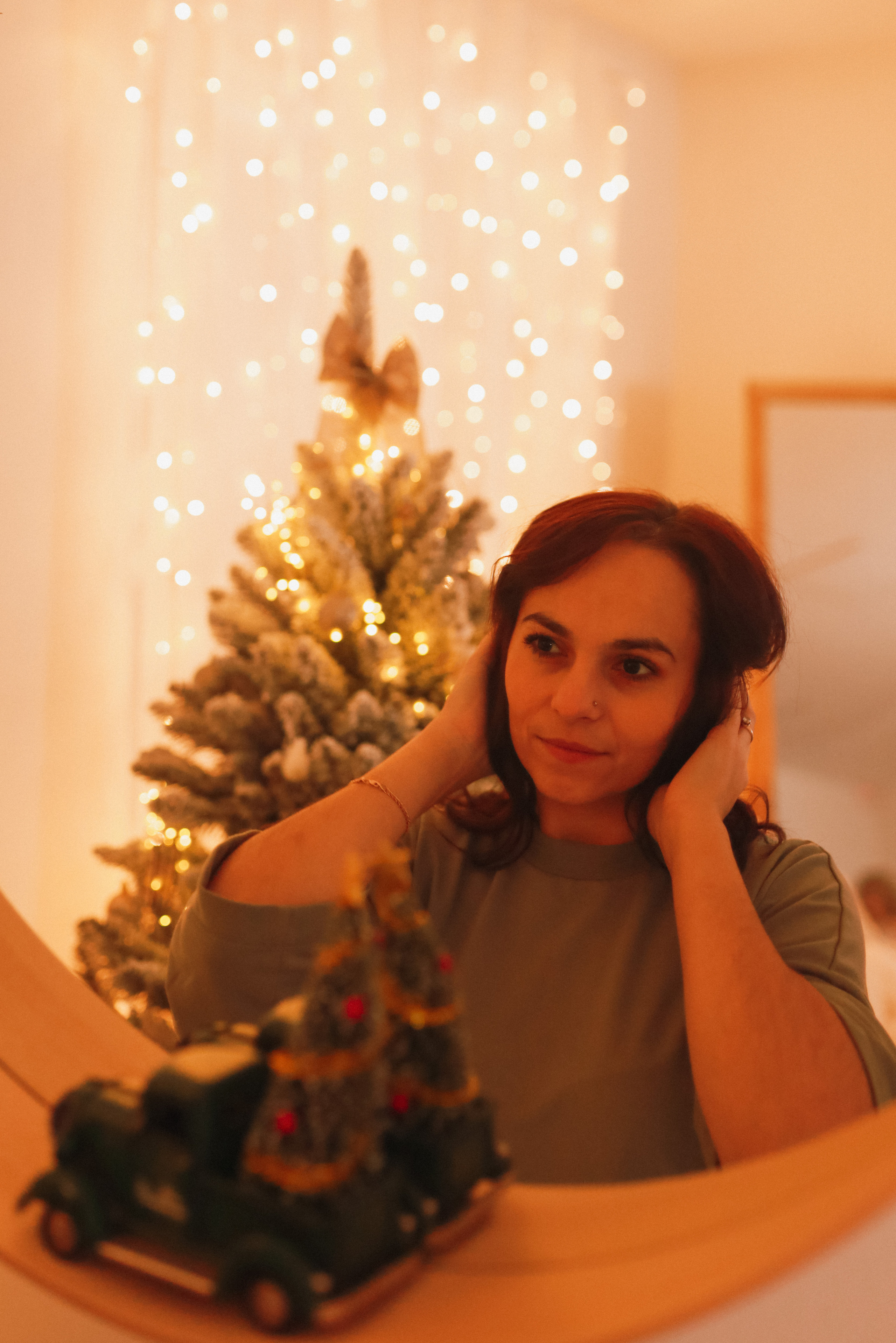 Новогодняя семейная фотосессия в студии. Fotograf Praha a Plzeň. Lovestory, svatba, portrét, rodinné focení