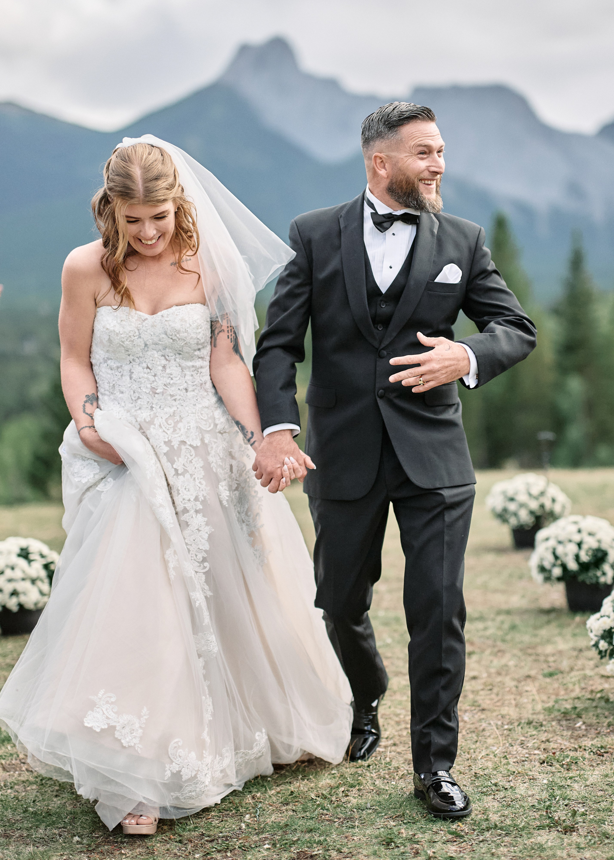 Benjamin&Courtney. Wedding in Kananaskis Park. Calgary wedding photographer. Andrii Bielikov