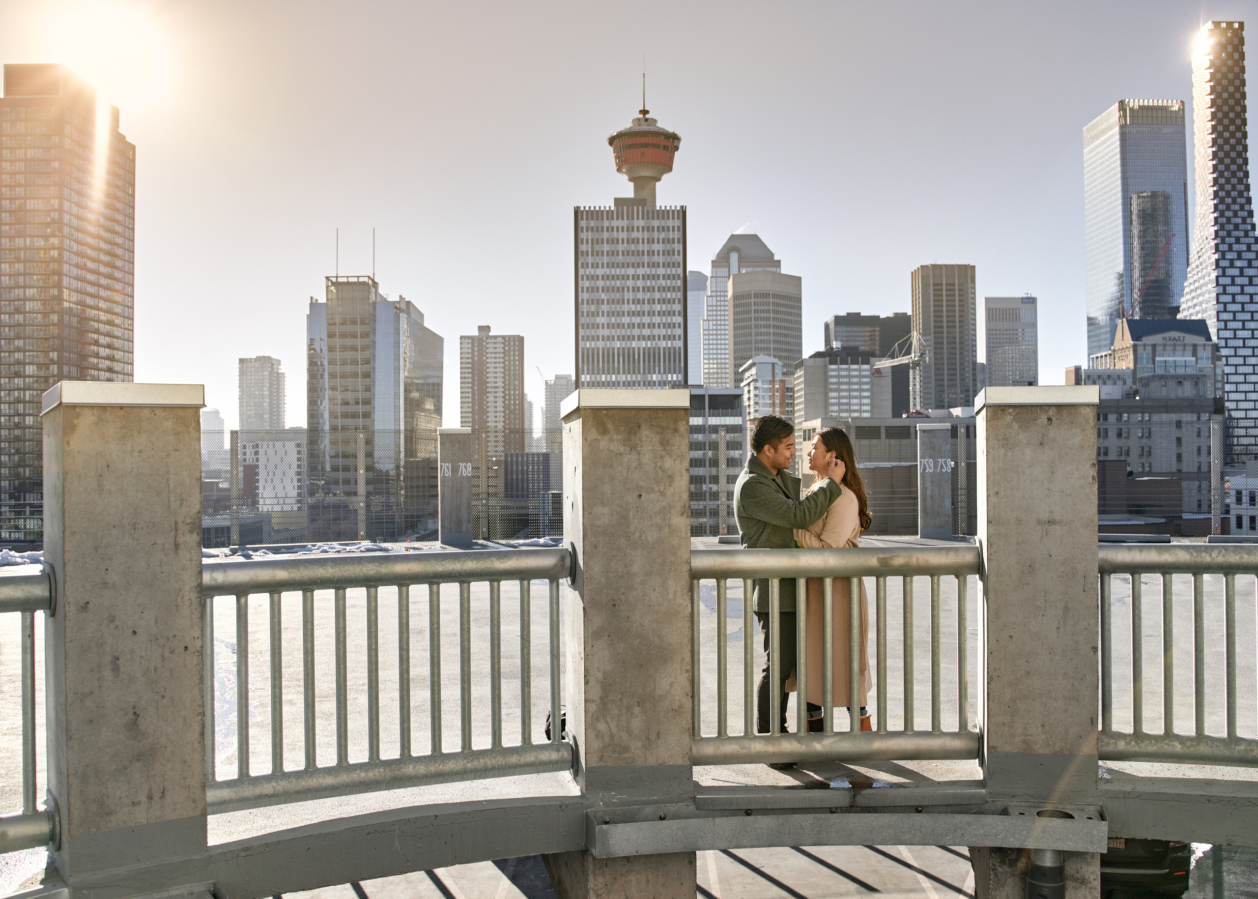 Engagement photoshoot in Calgary. Calgary wedding photographer. Andrii Bielikov