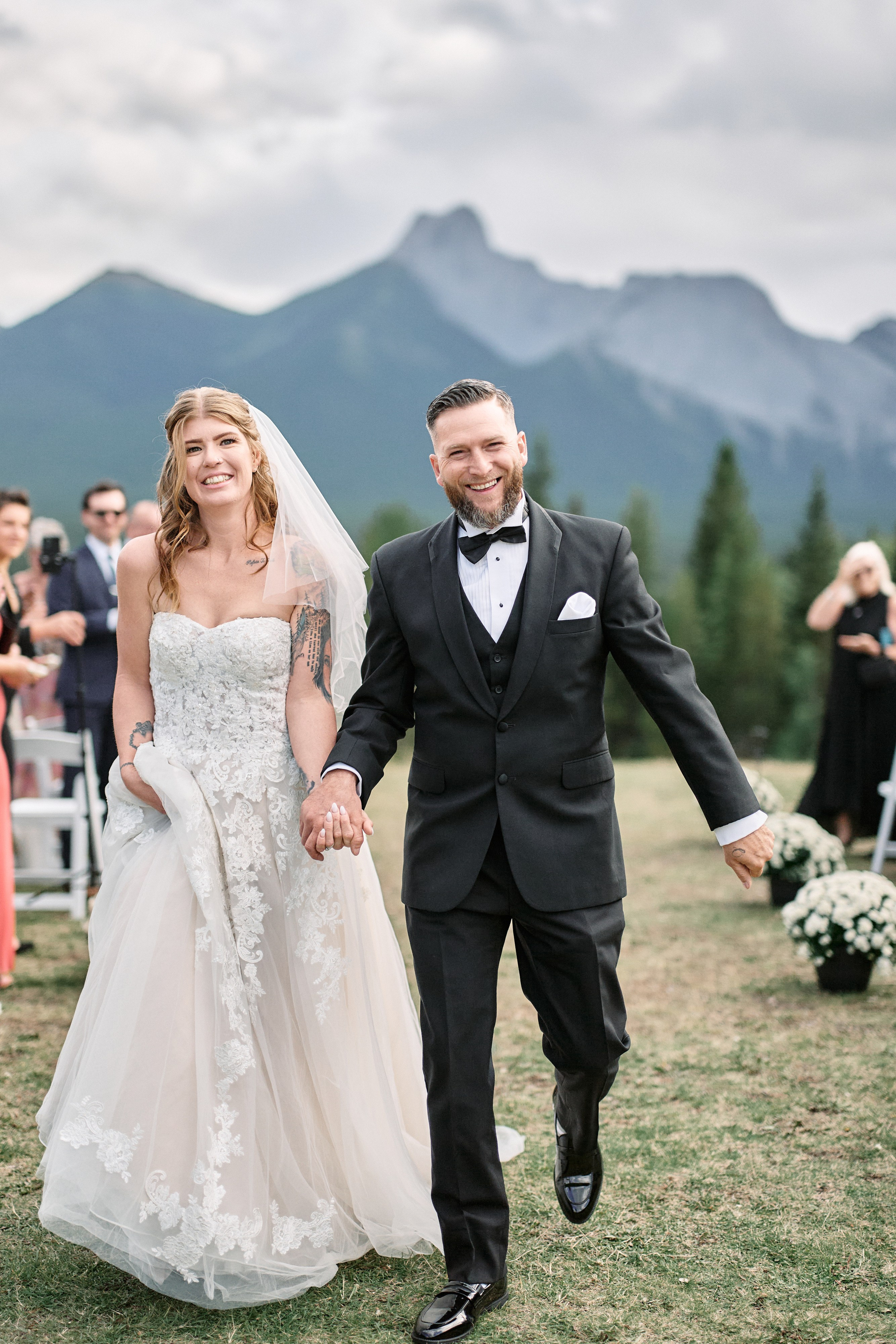 Benjamin&Courtney. Wedding in Kananaskis Park. Calgary wedding photographer. Andrii Bielikov