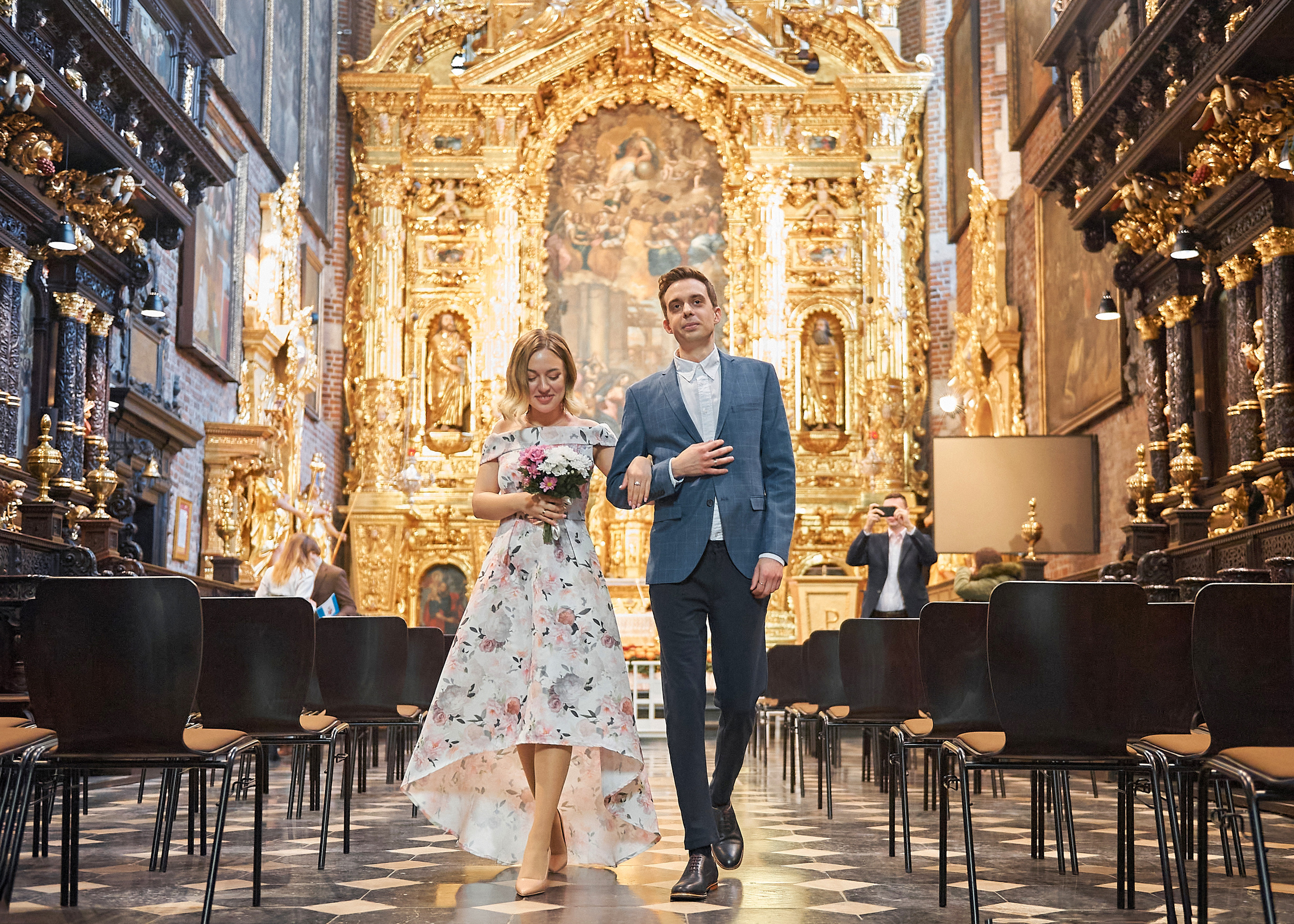 Wedding in the church. Calgary wedding photographer. Andrii Bielikov