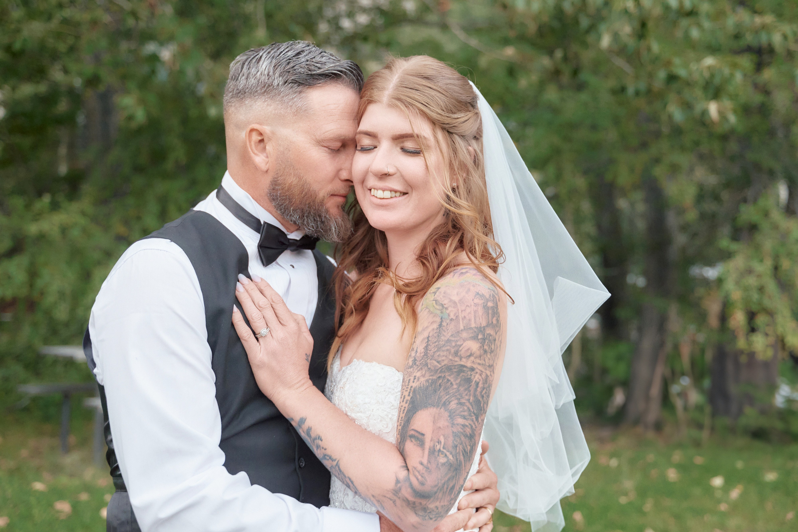 Benjamin&Courtney. Wedding in Kananaskis Park. Calgary wedding photographer. Andrii Bielikov