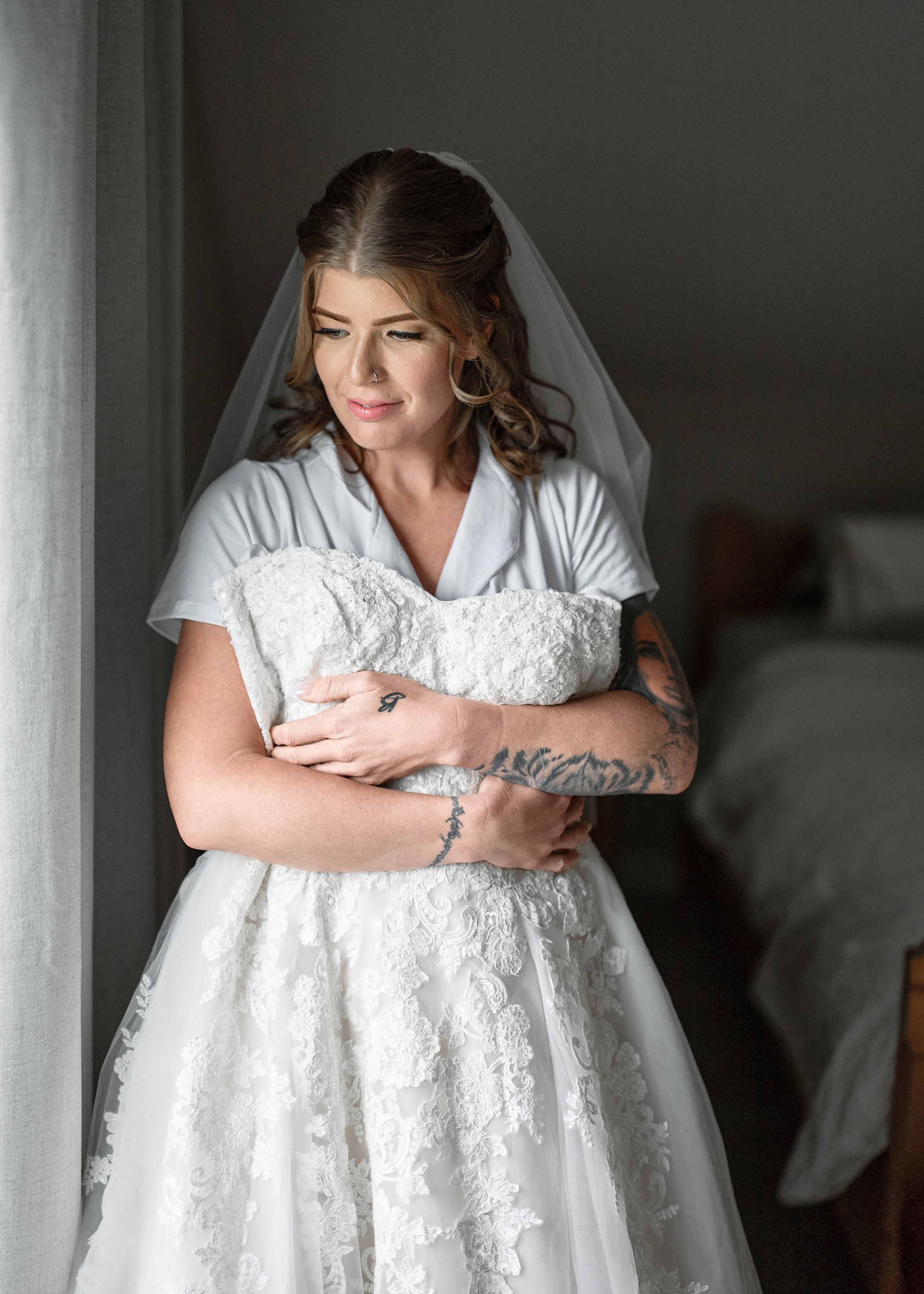 Benjamin&Courtney. Wedding in Kananaskis Park. Calgary wedding photographer. Andrii Bielikov