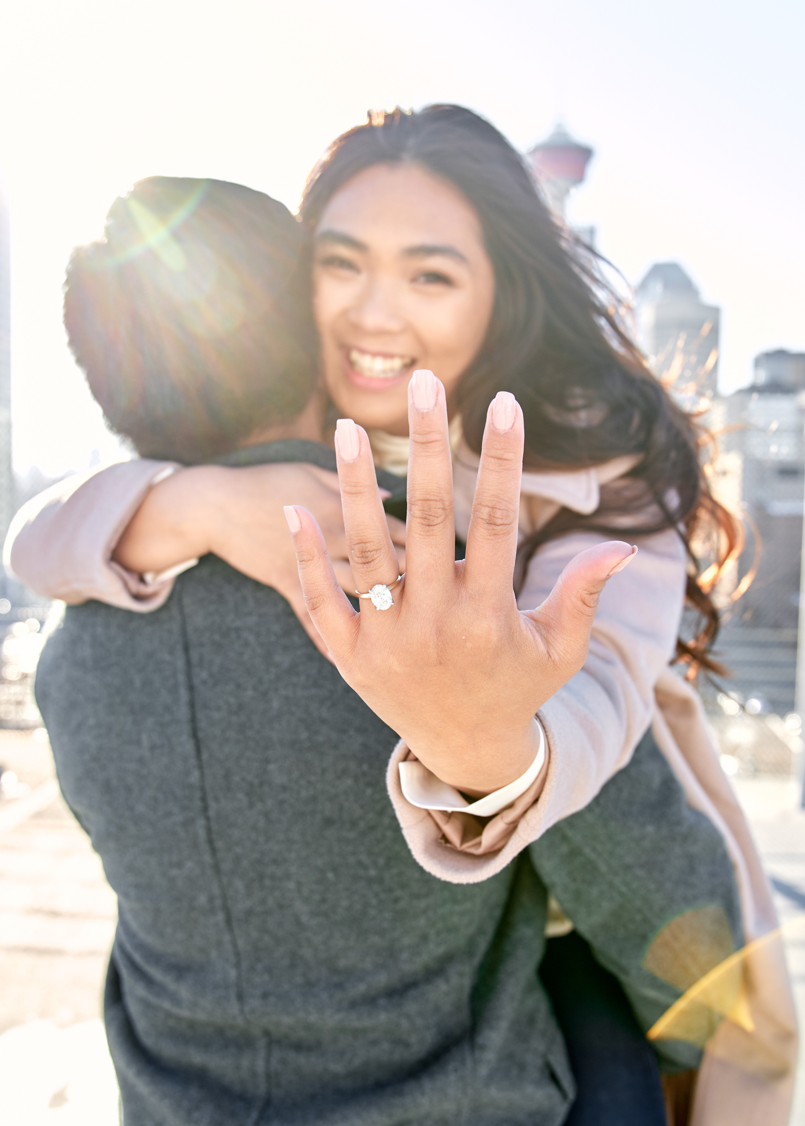 Engagement photoshoot in Calgary. Calgary wedding photographer. Andrii Bielikov